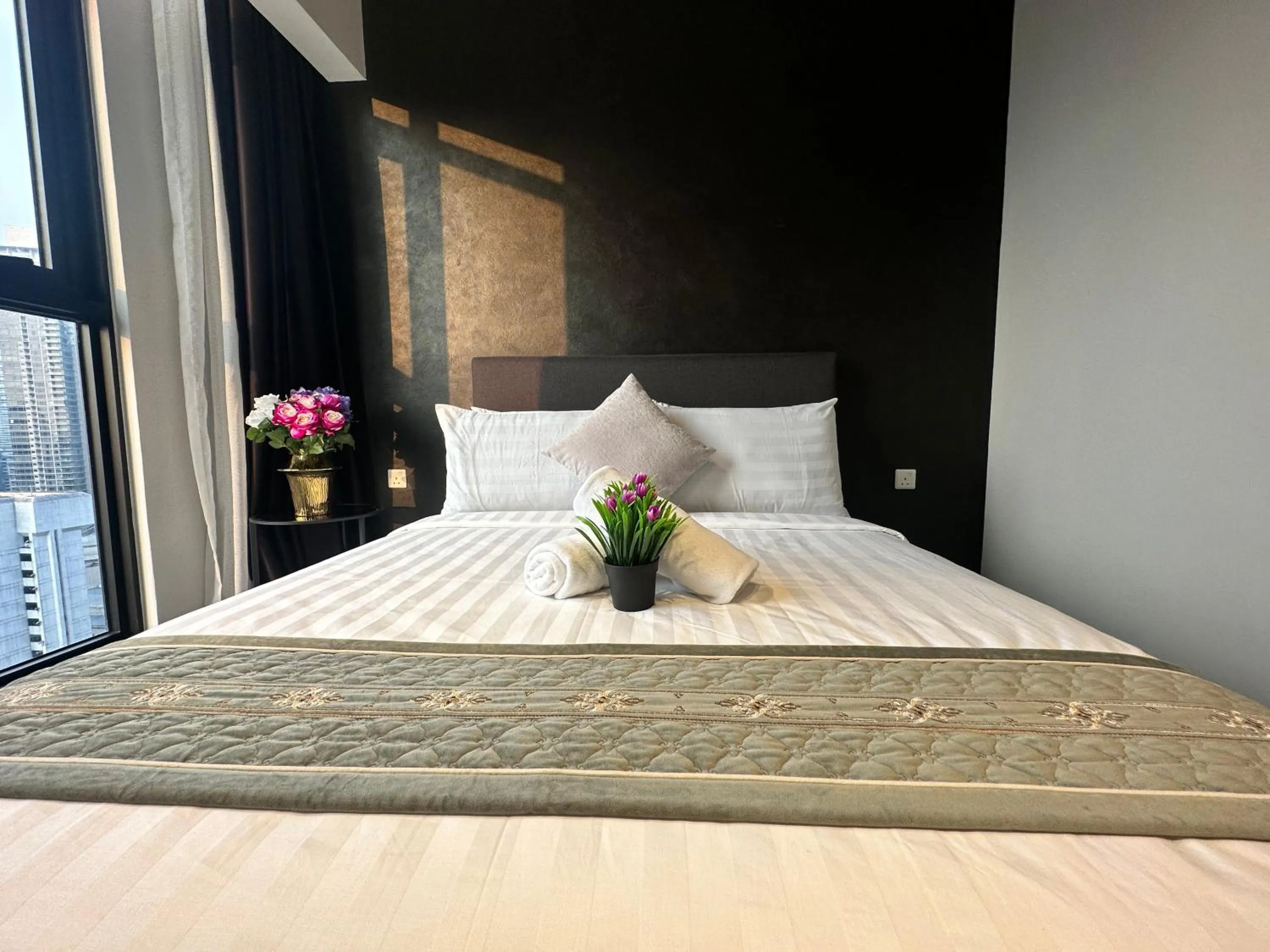 Bed in Axon Residence Suites KL