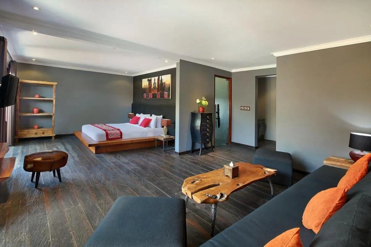 Bed in Villa Gahana Bali