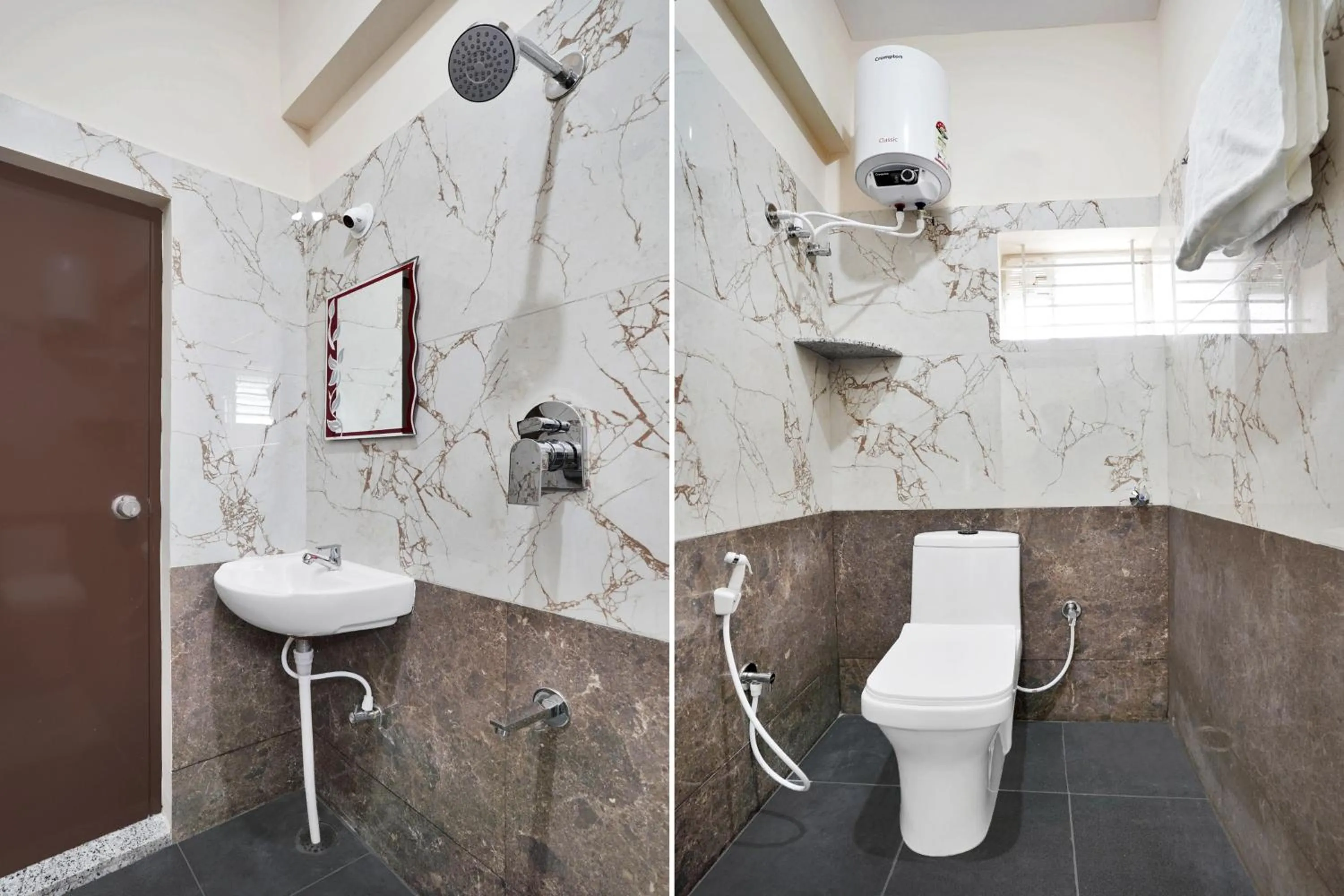 Bathroom in Super Collection O Peenya 2nd stage Formerly the JK Grand