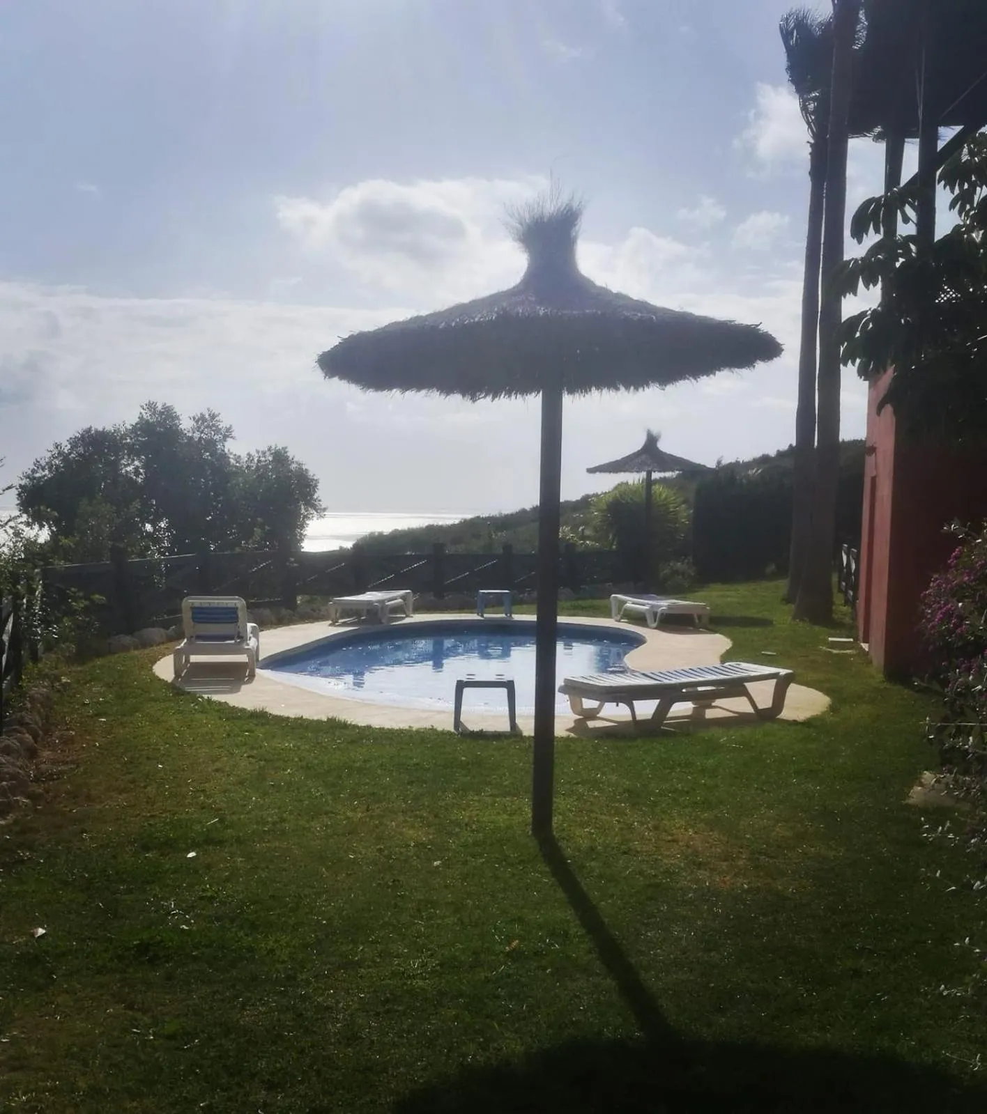 Swimming pool in Apartamentos Manilva Green