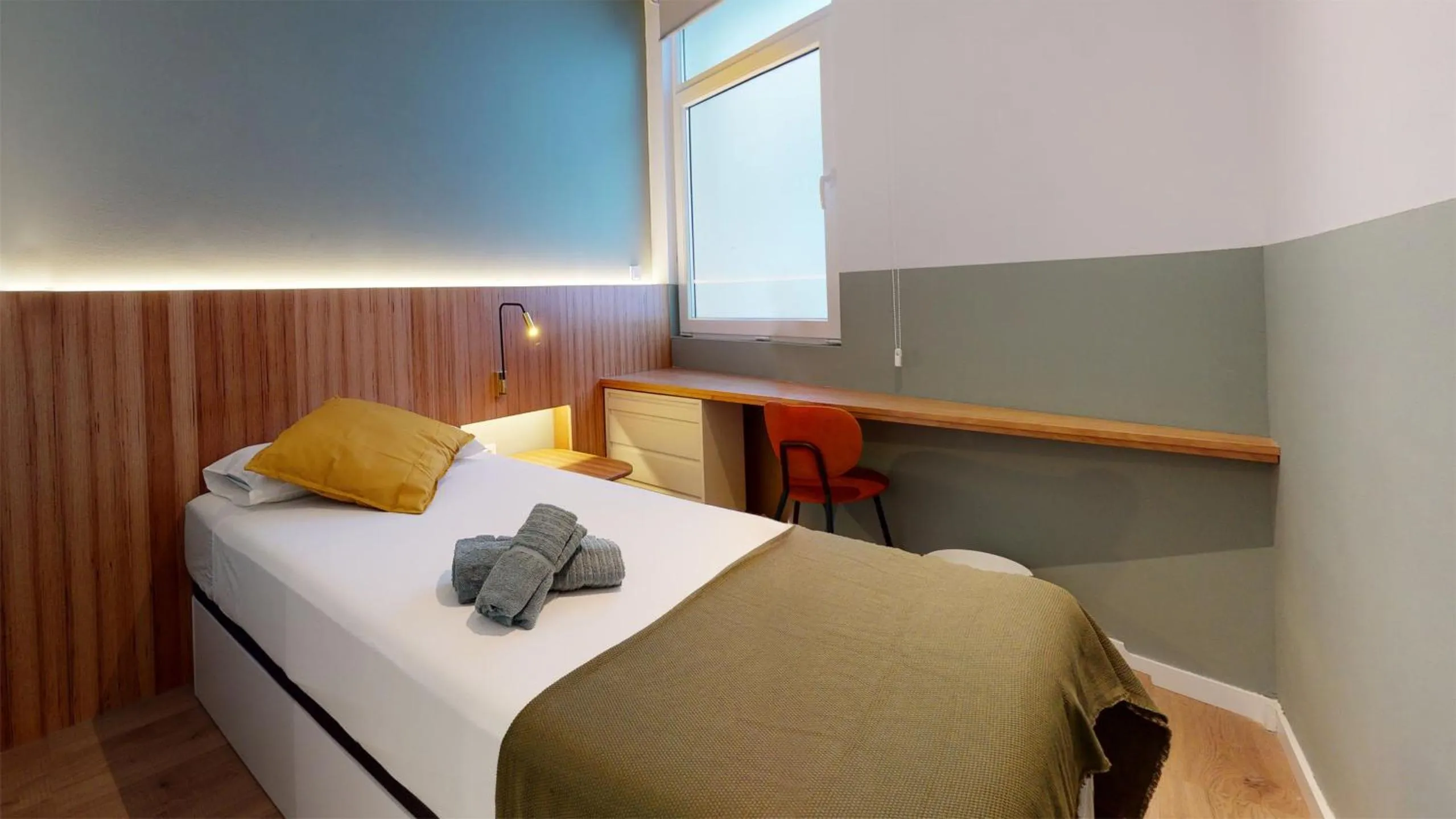 Bed in Ola Living Hostal Tetuan