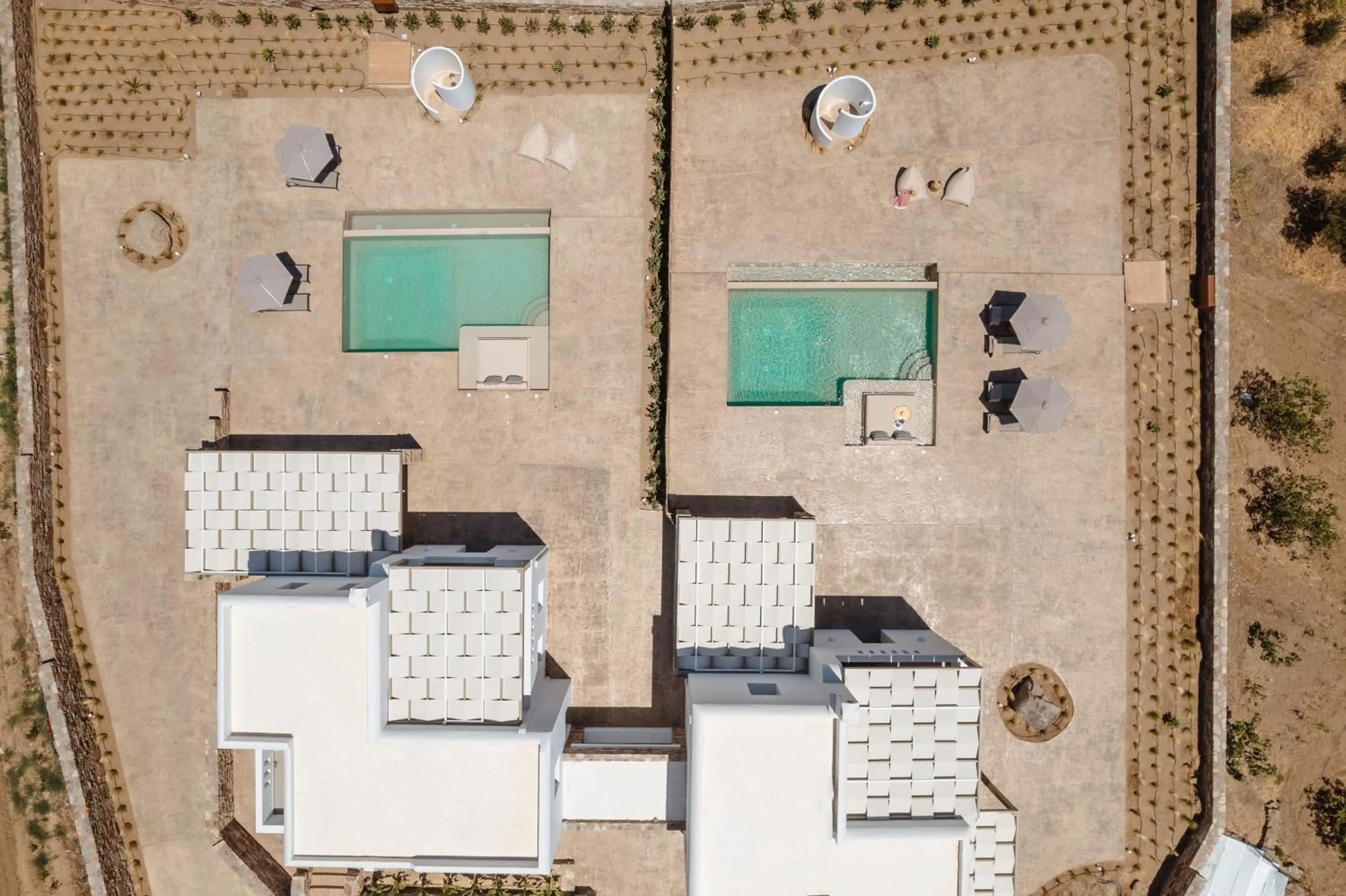 Shower in Thalelion 3 bedroom Villas with private pool and Jacuzzi