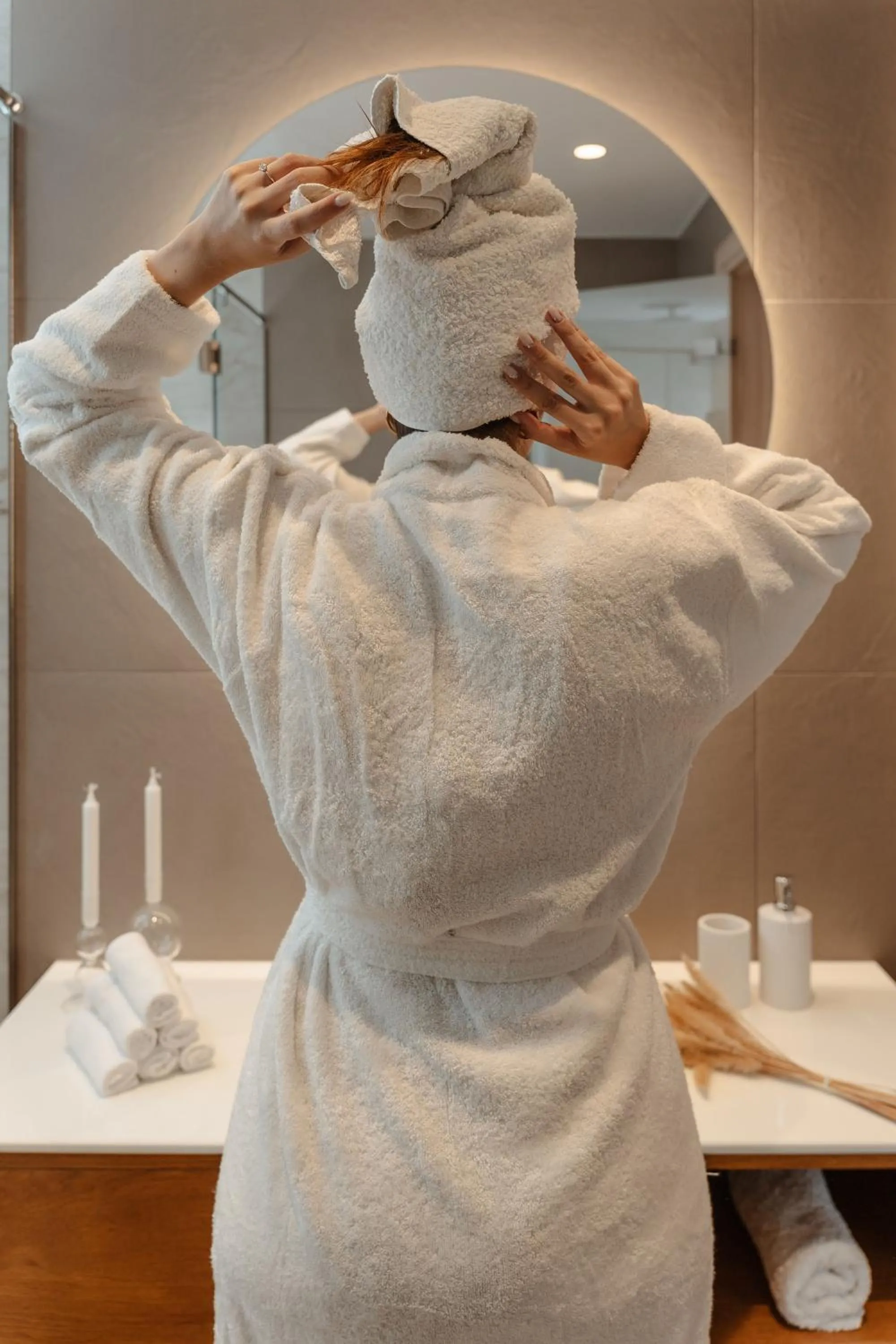 Shower in Thalelion 3 bedroom Villas with private pool and Jacuzzi