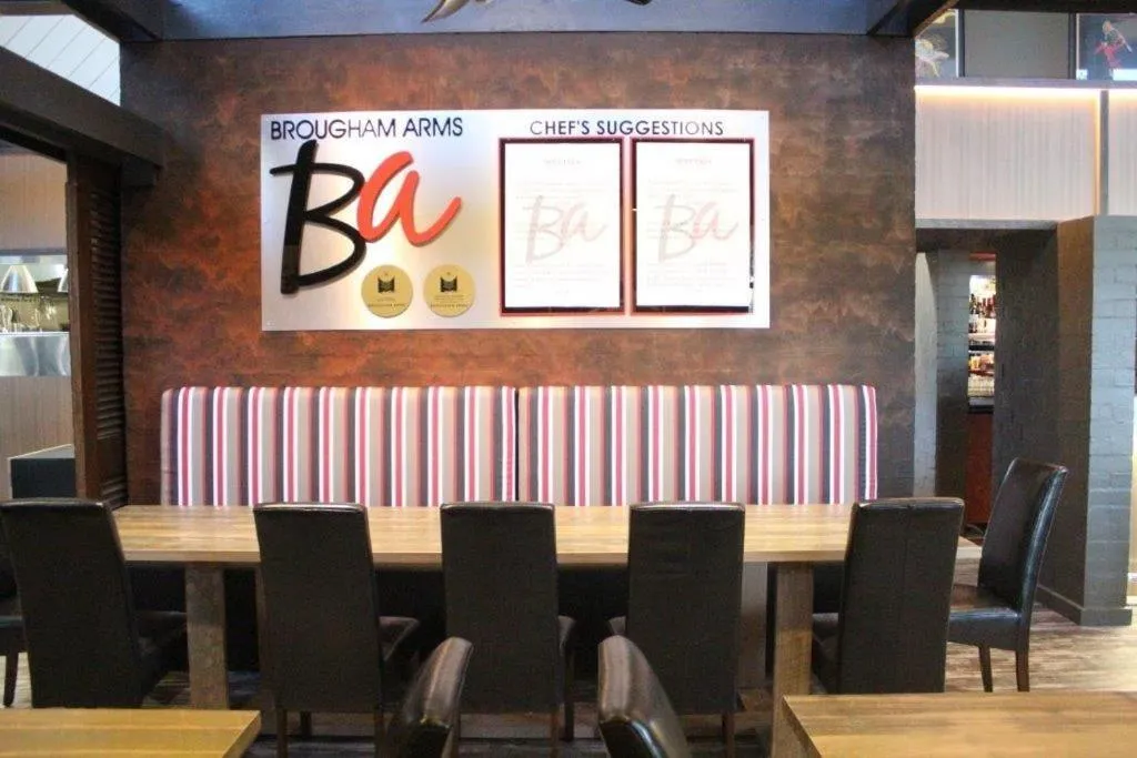 Restaurant/places to eat in Brougham Arms Hotel