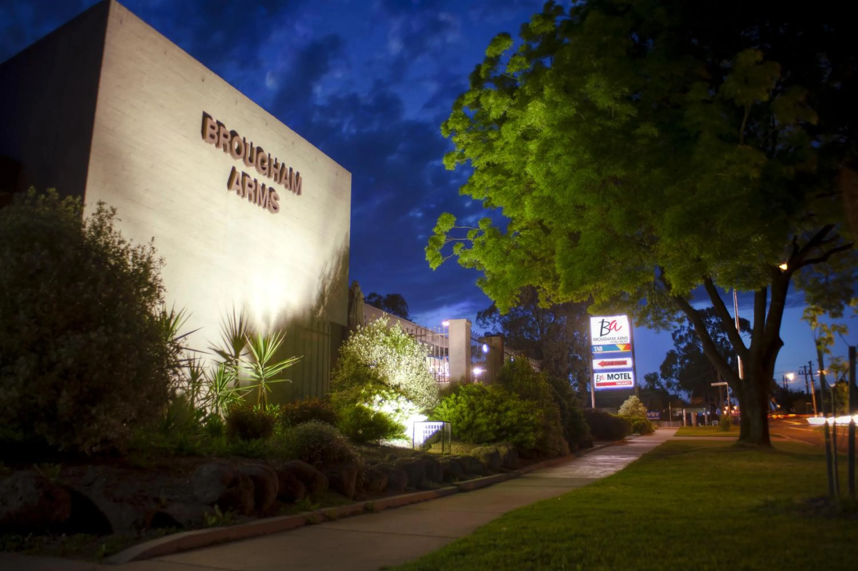 Facade/entrance in Brougham Arms Hotel