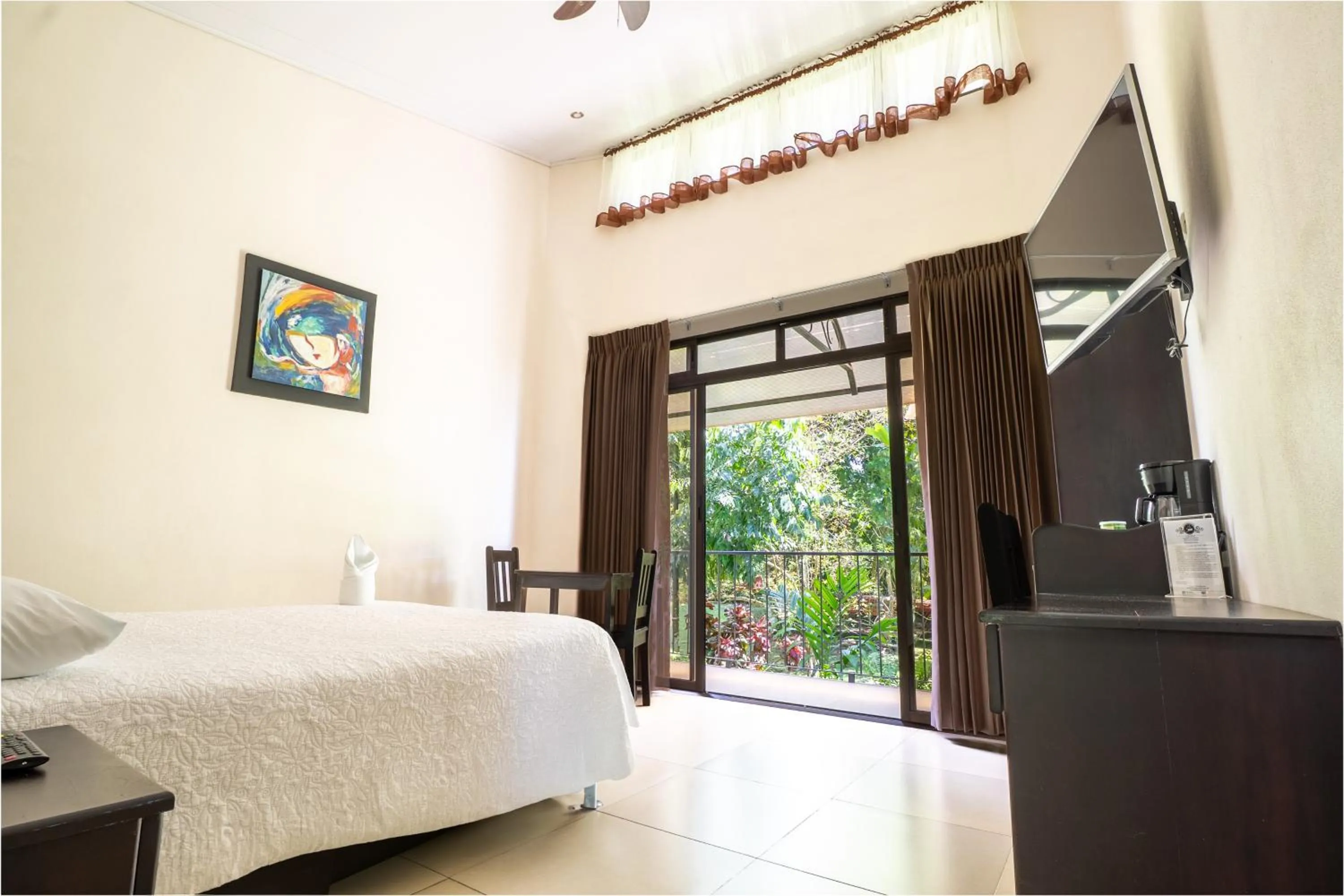 Bed in Cabañas Green House