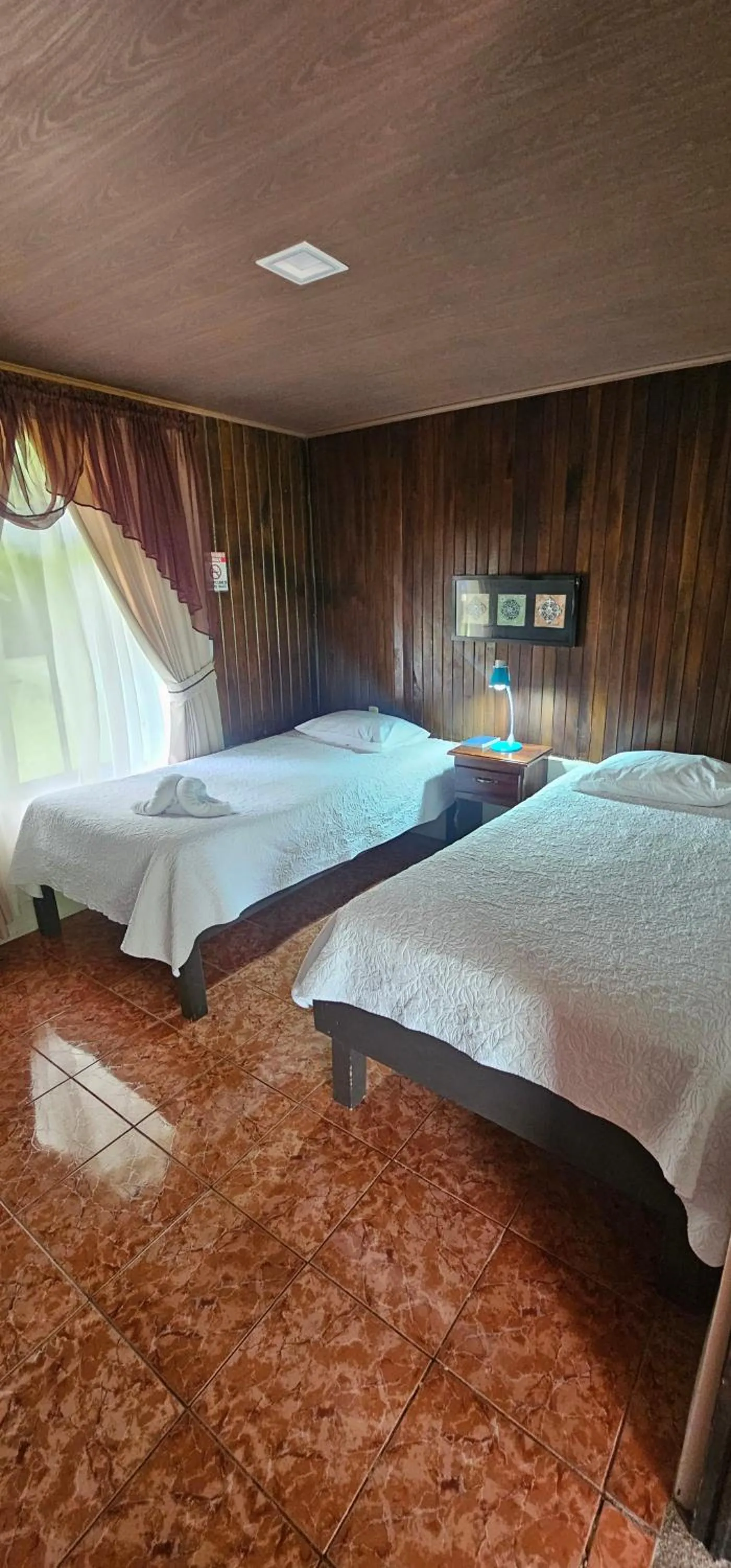 Bed in Cabañas Green House