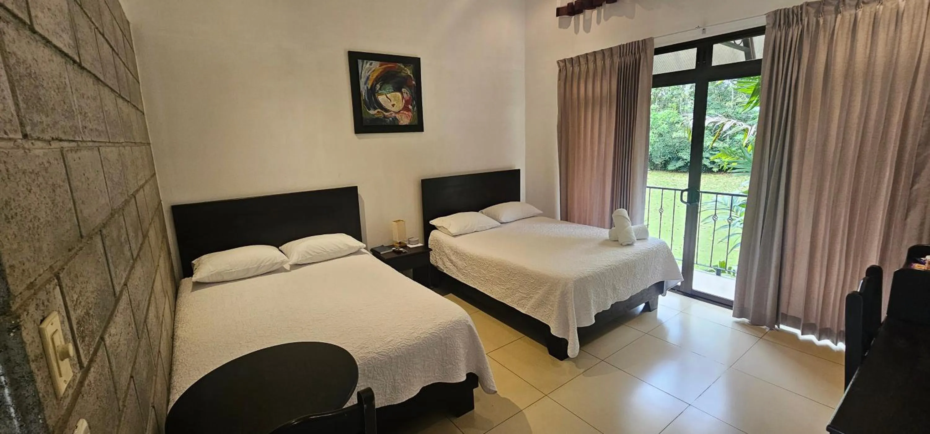 Bed in Cabañas Green House