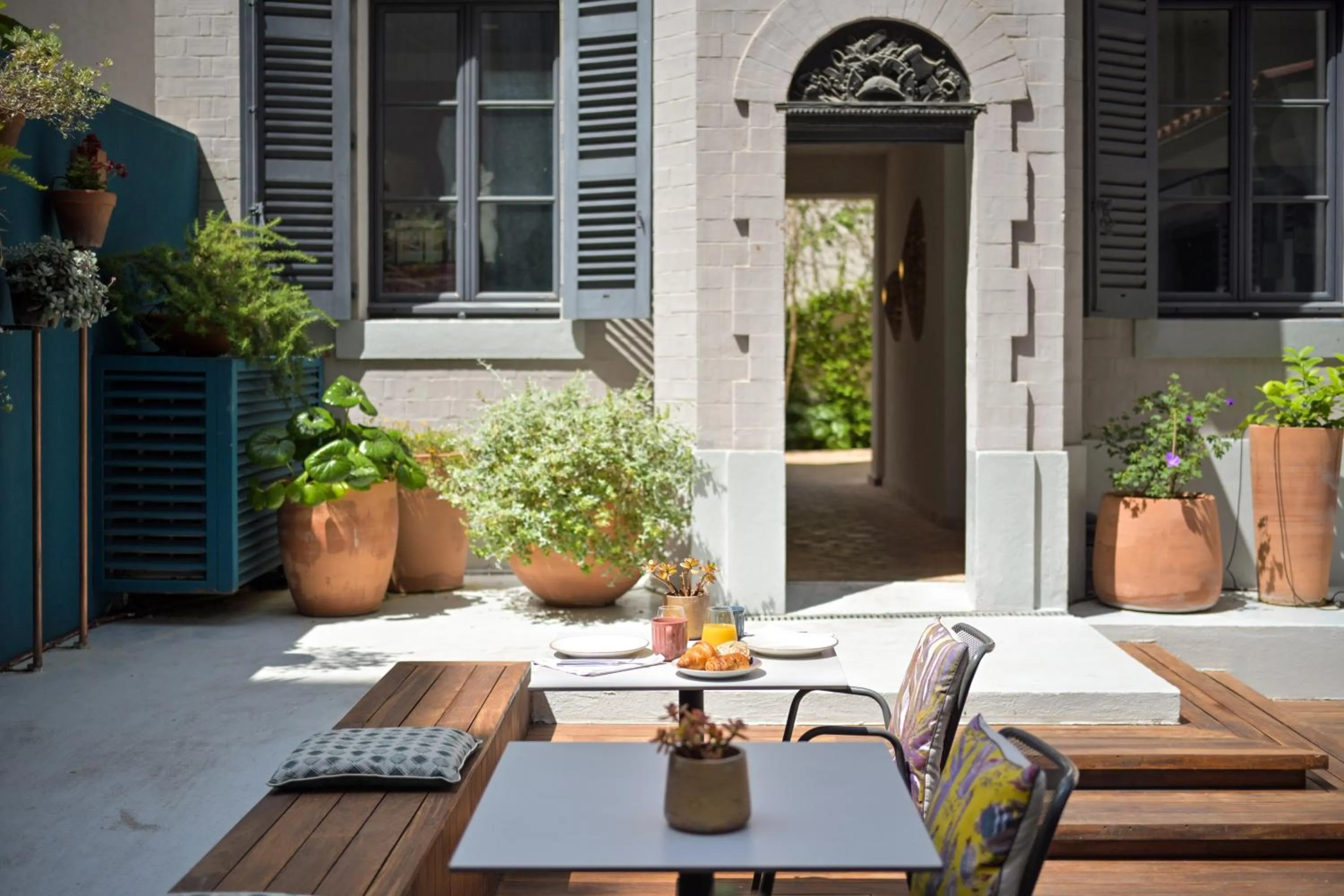 Patio in Alex Hotel & Spa