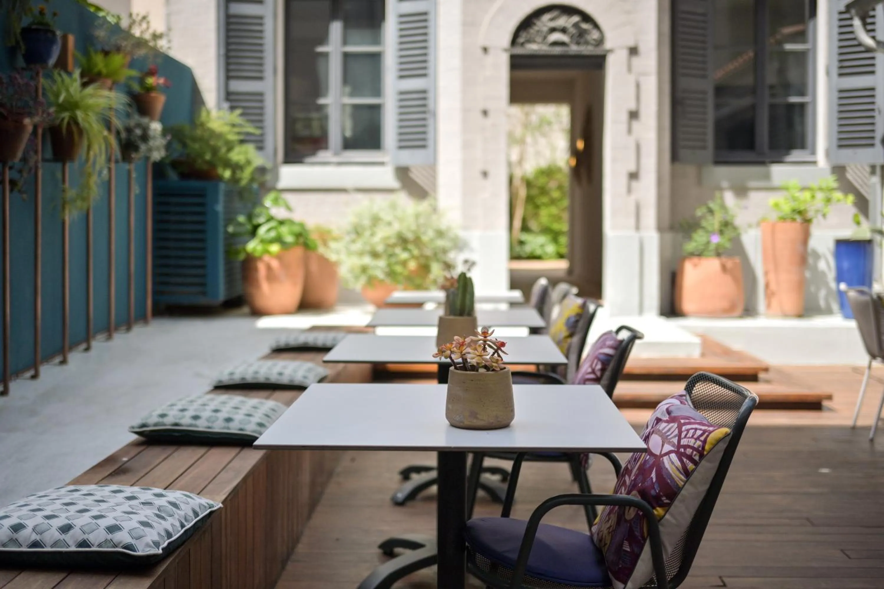 Patio in Alex Hotel & Spa