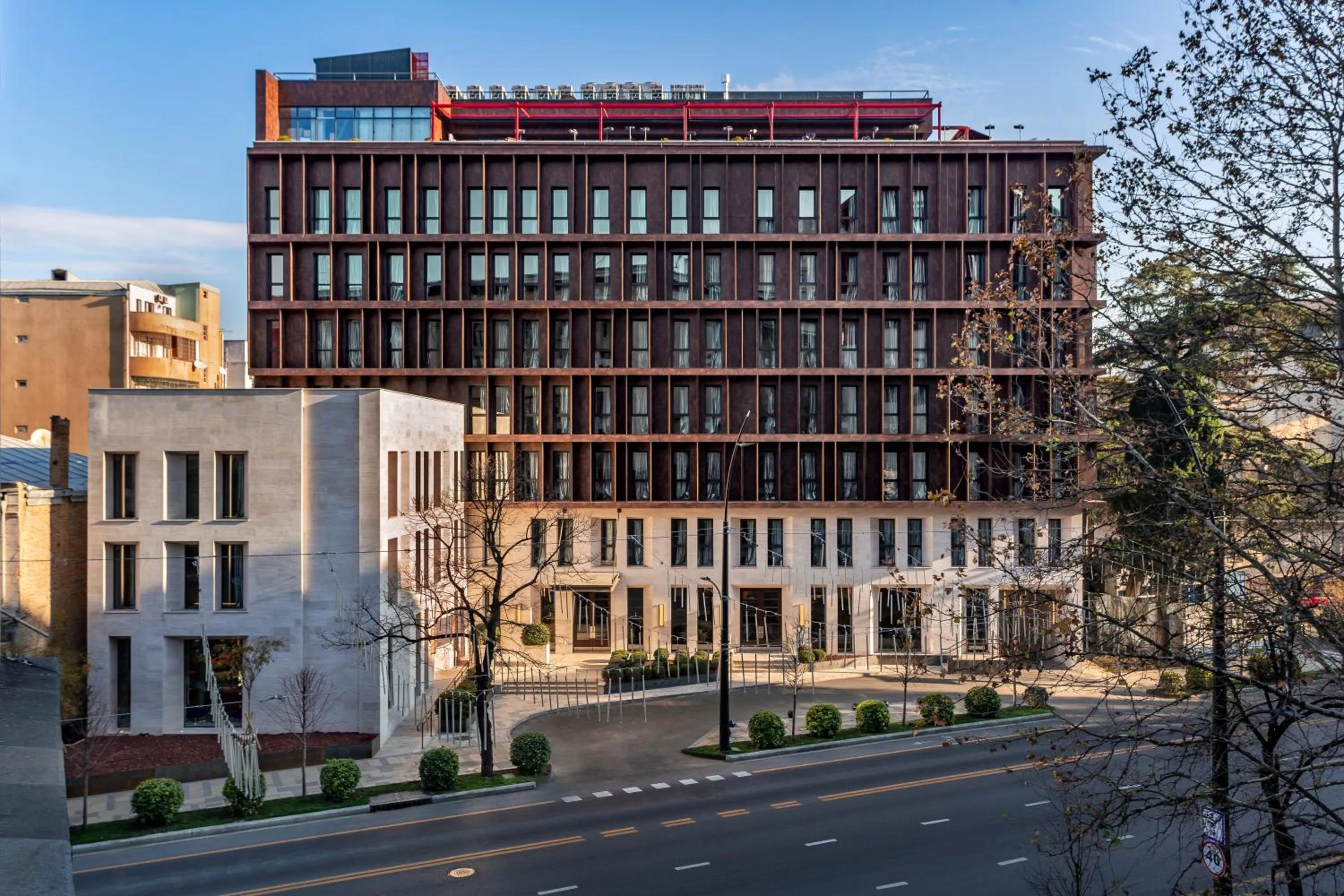 Property building in Hotel Afisha