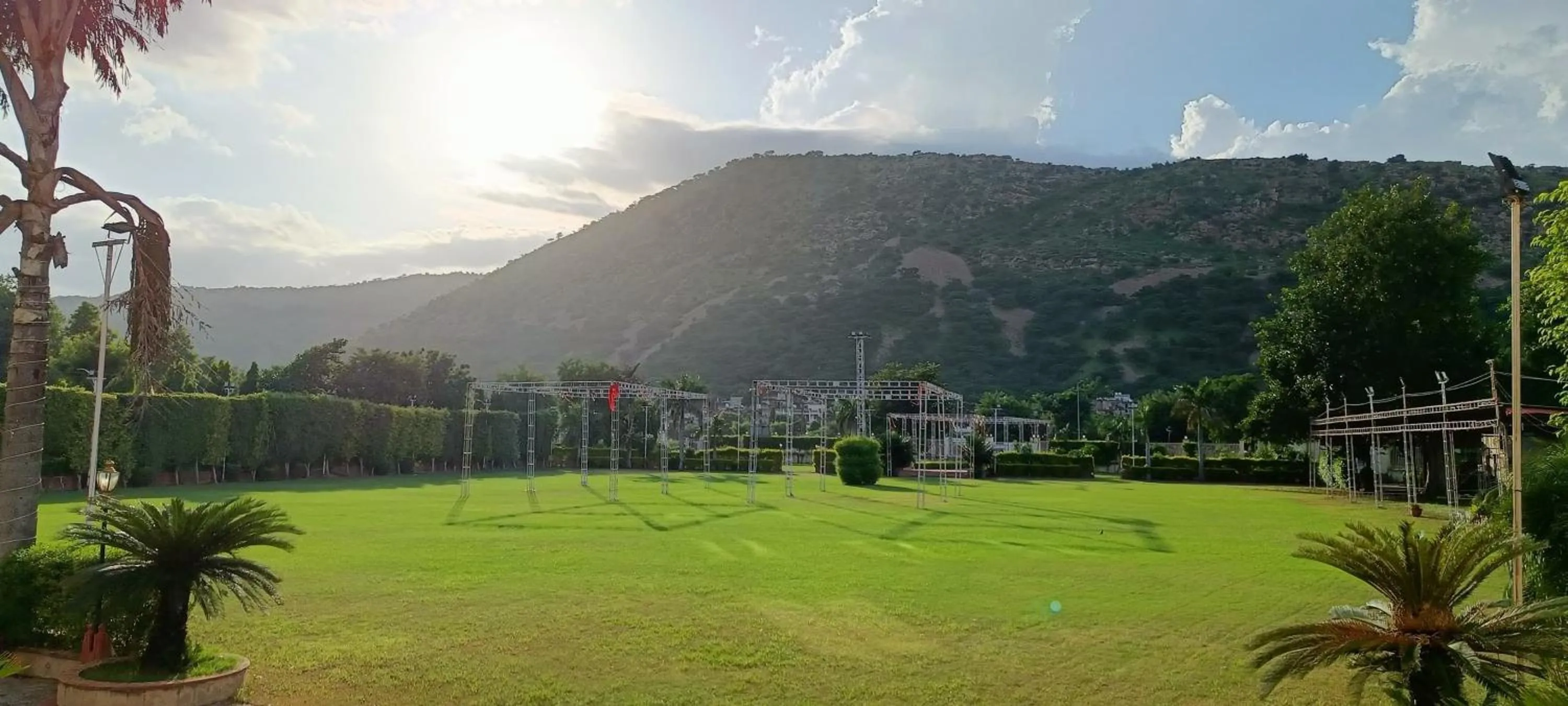 Garden view in Sagar Resort