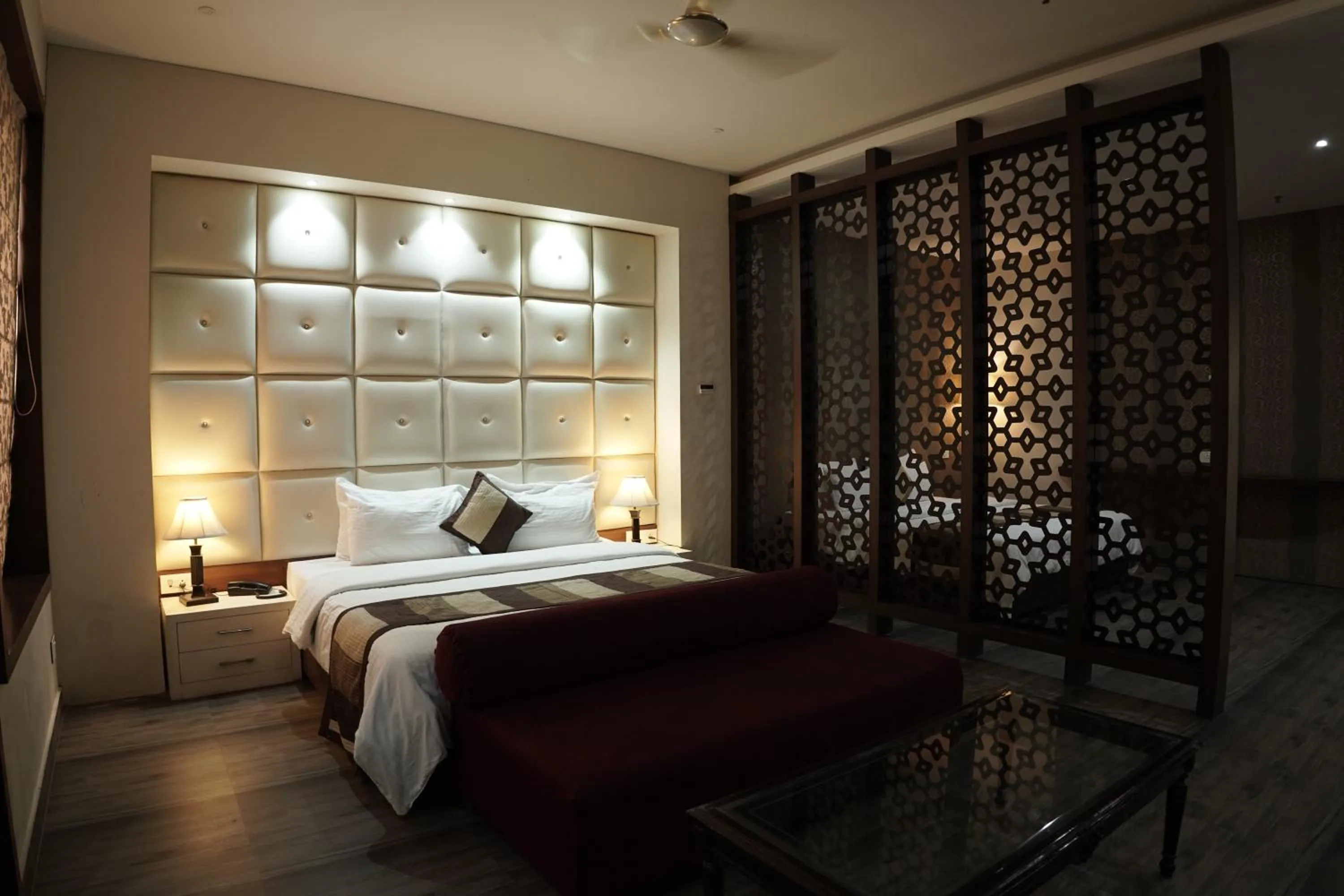 Bed in Sagar Resort