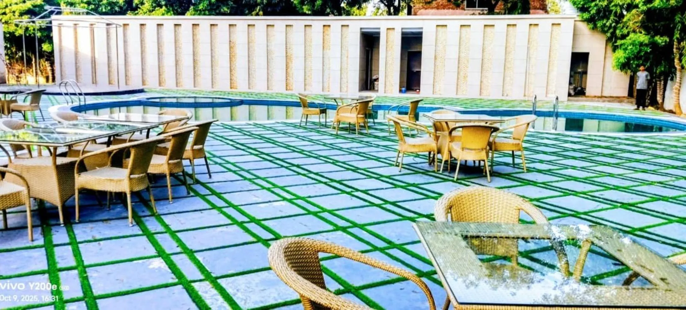 Swimming pool in Sagar Resort