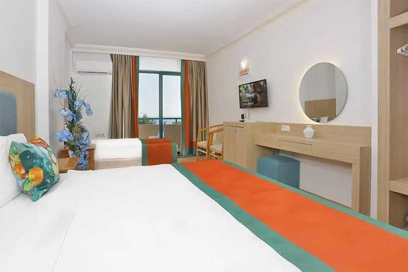 Bed in Club Mirabell hotel