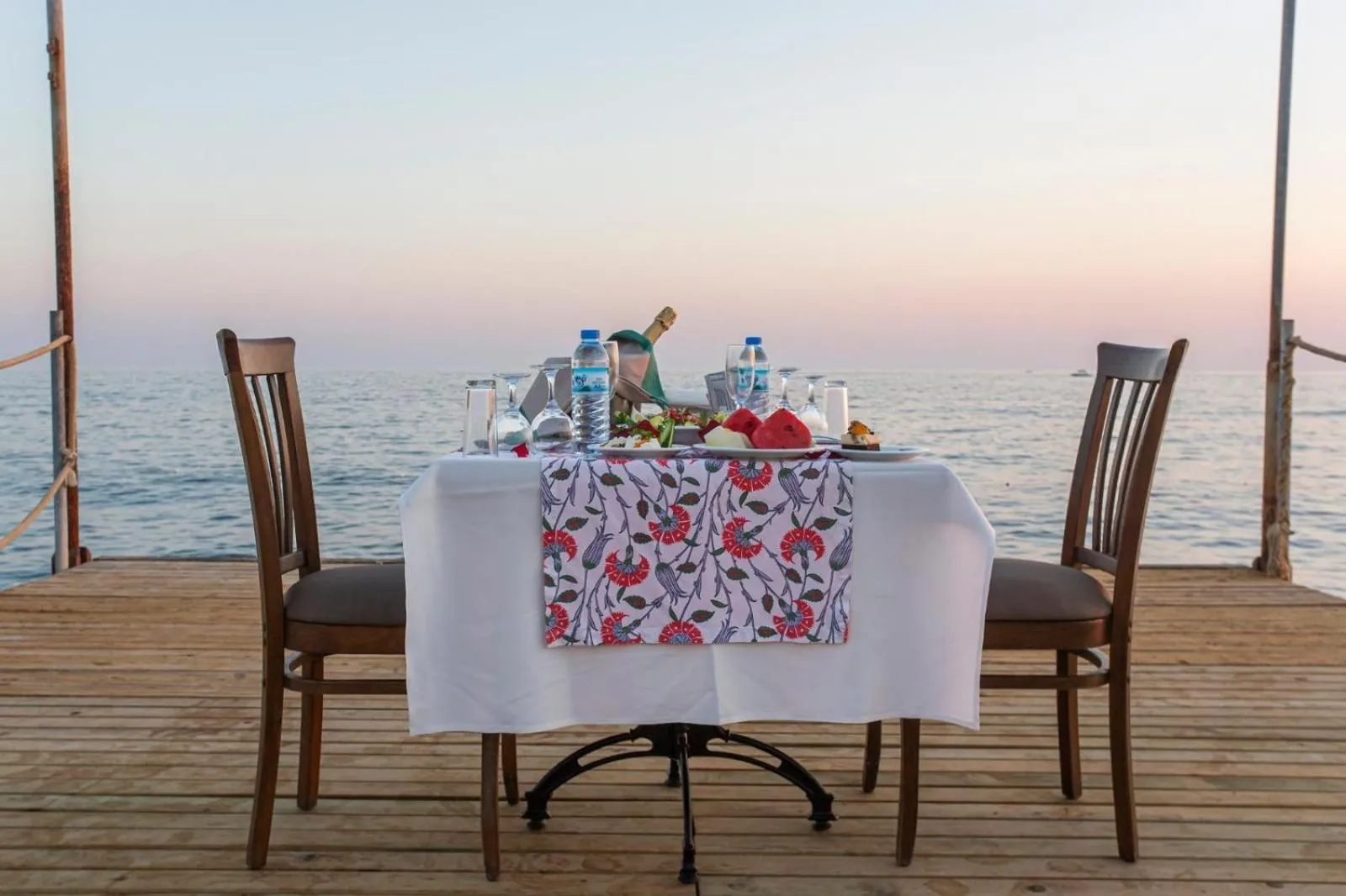 Food and drinks in Club Mirabell hotel