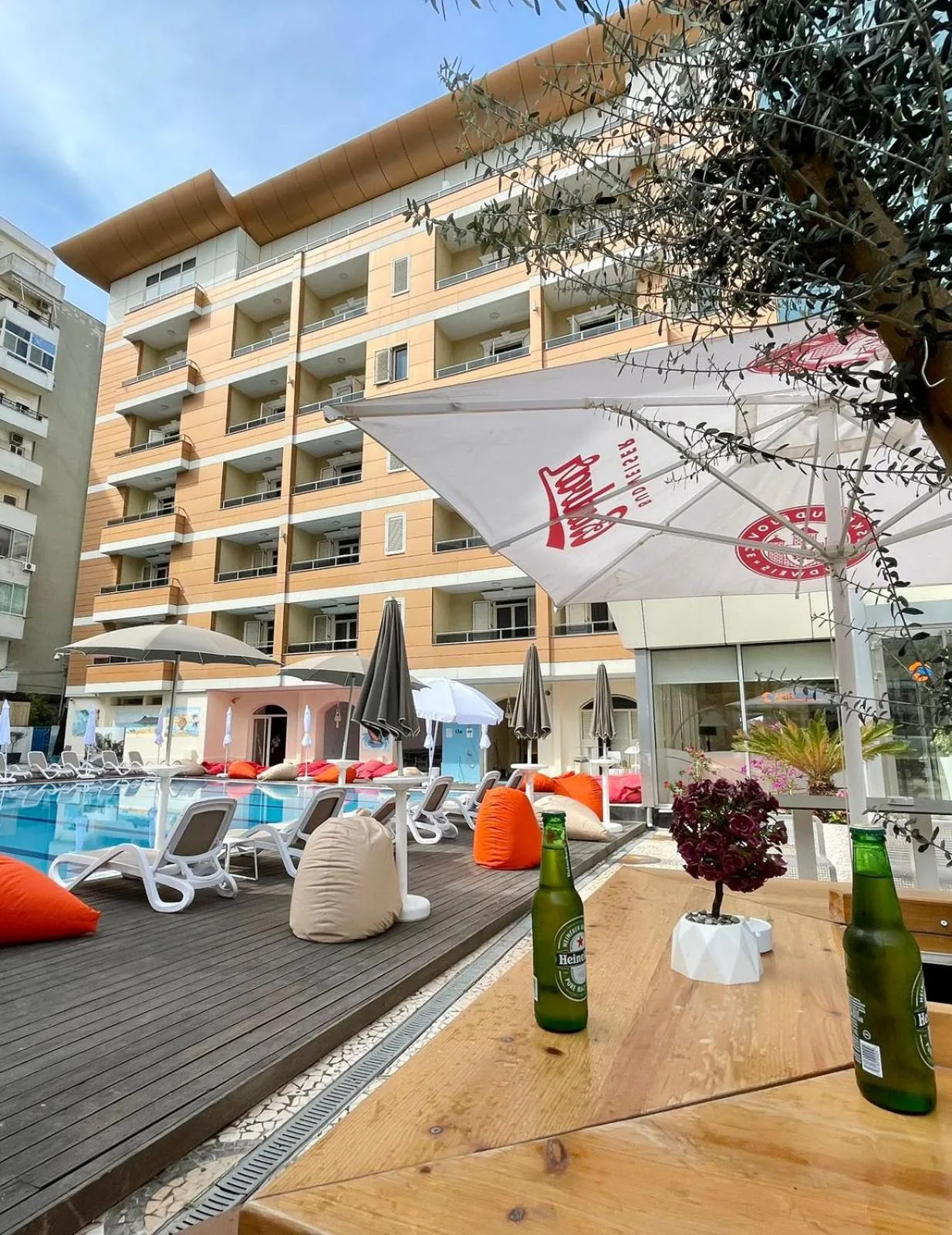 sunbed in AMH Hotel Durres