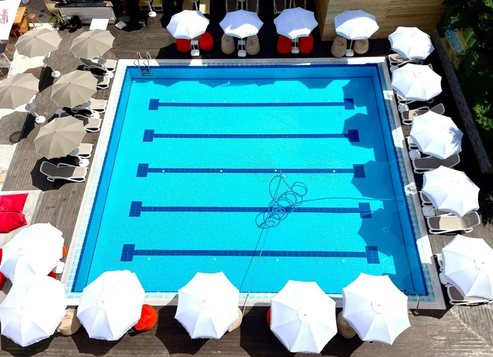 Pool view in AMH Hotel Durres