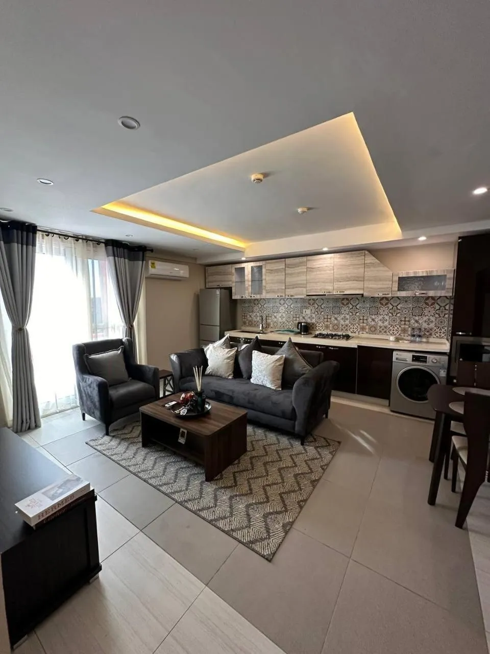 Living room in Mansah Plus Hotel and Apartments