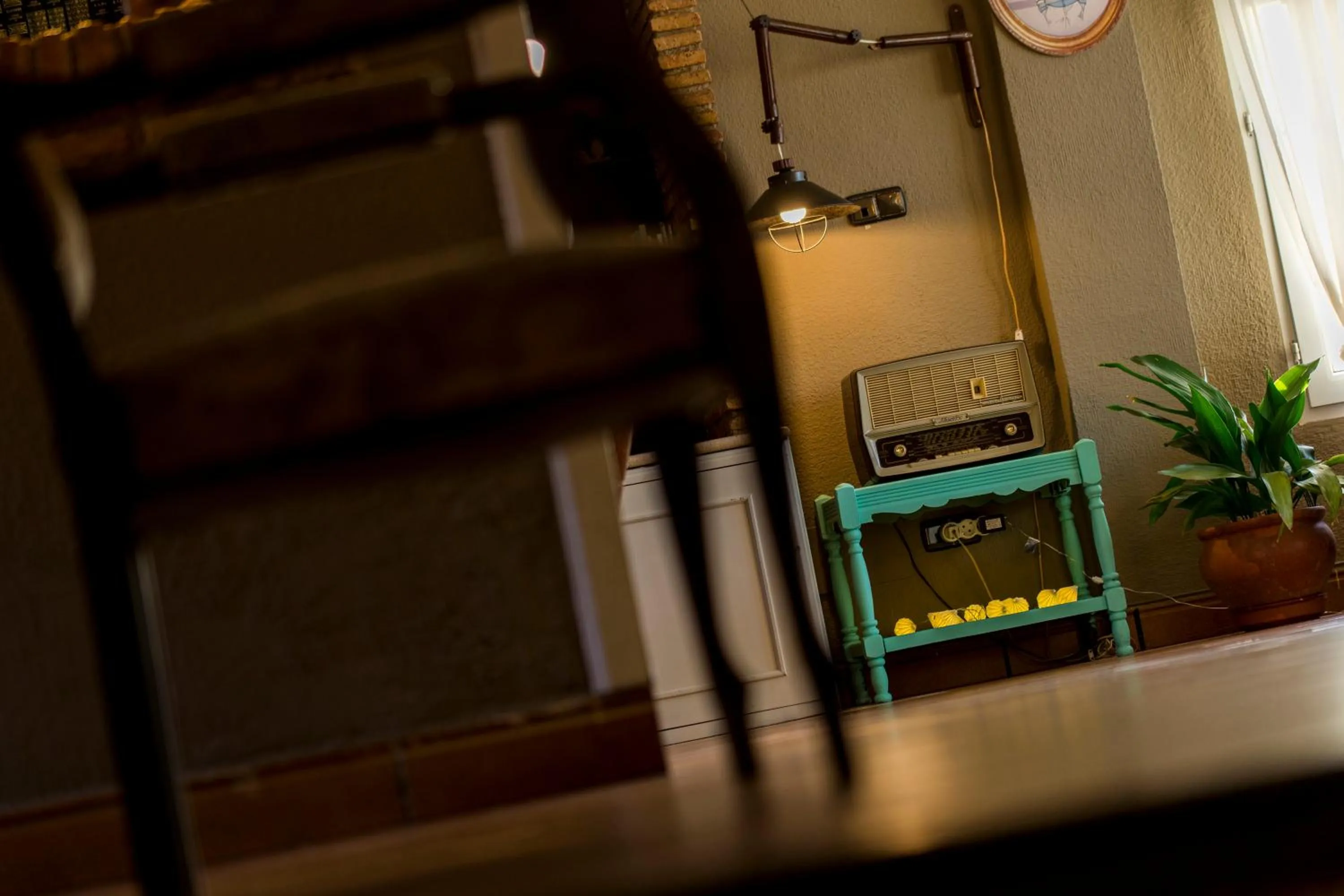 Decorative detail in Hotel El Balcon de las nieves