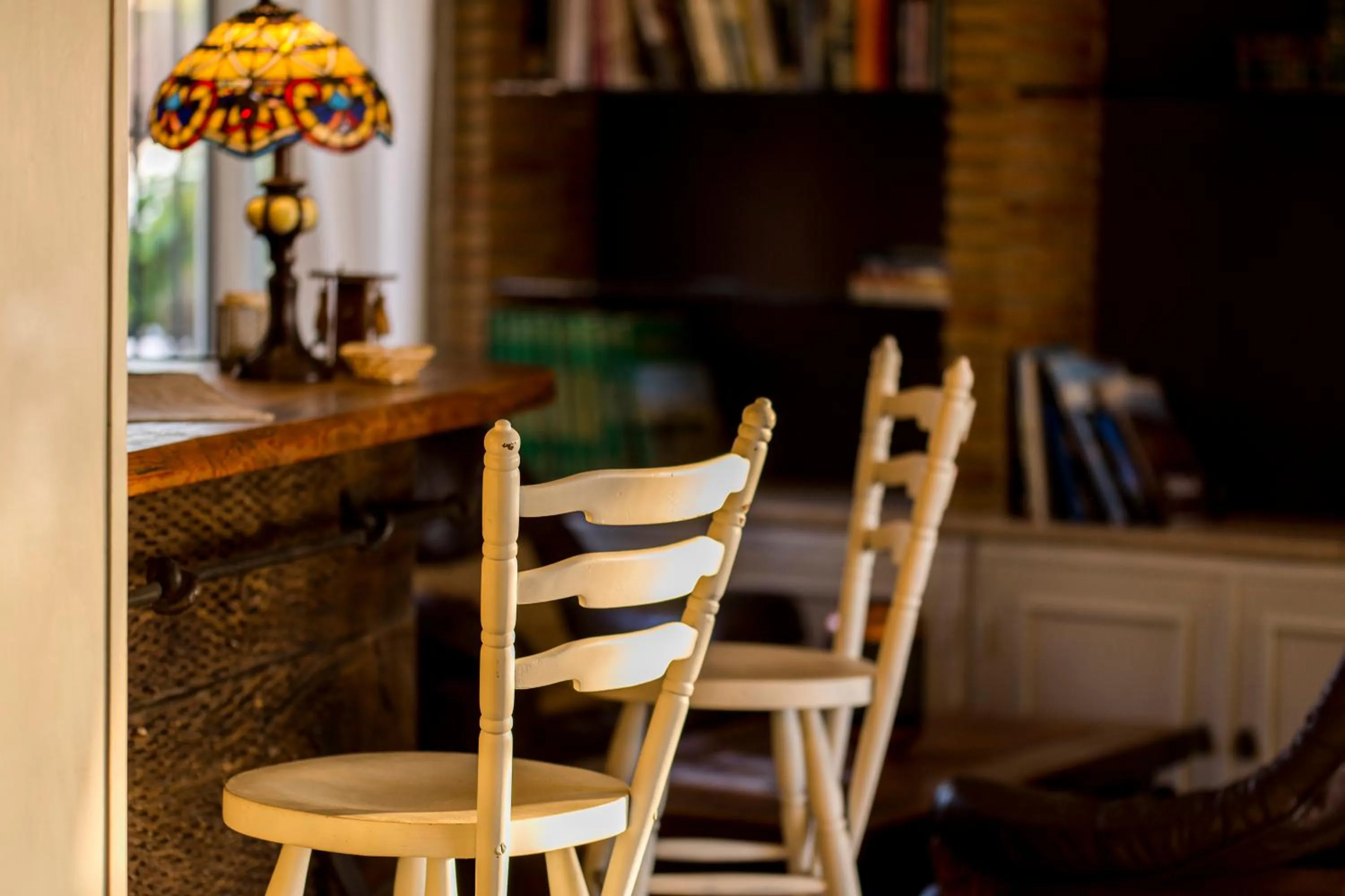 Library in Hotel El Balcon de las nieves