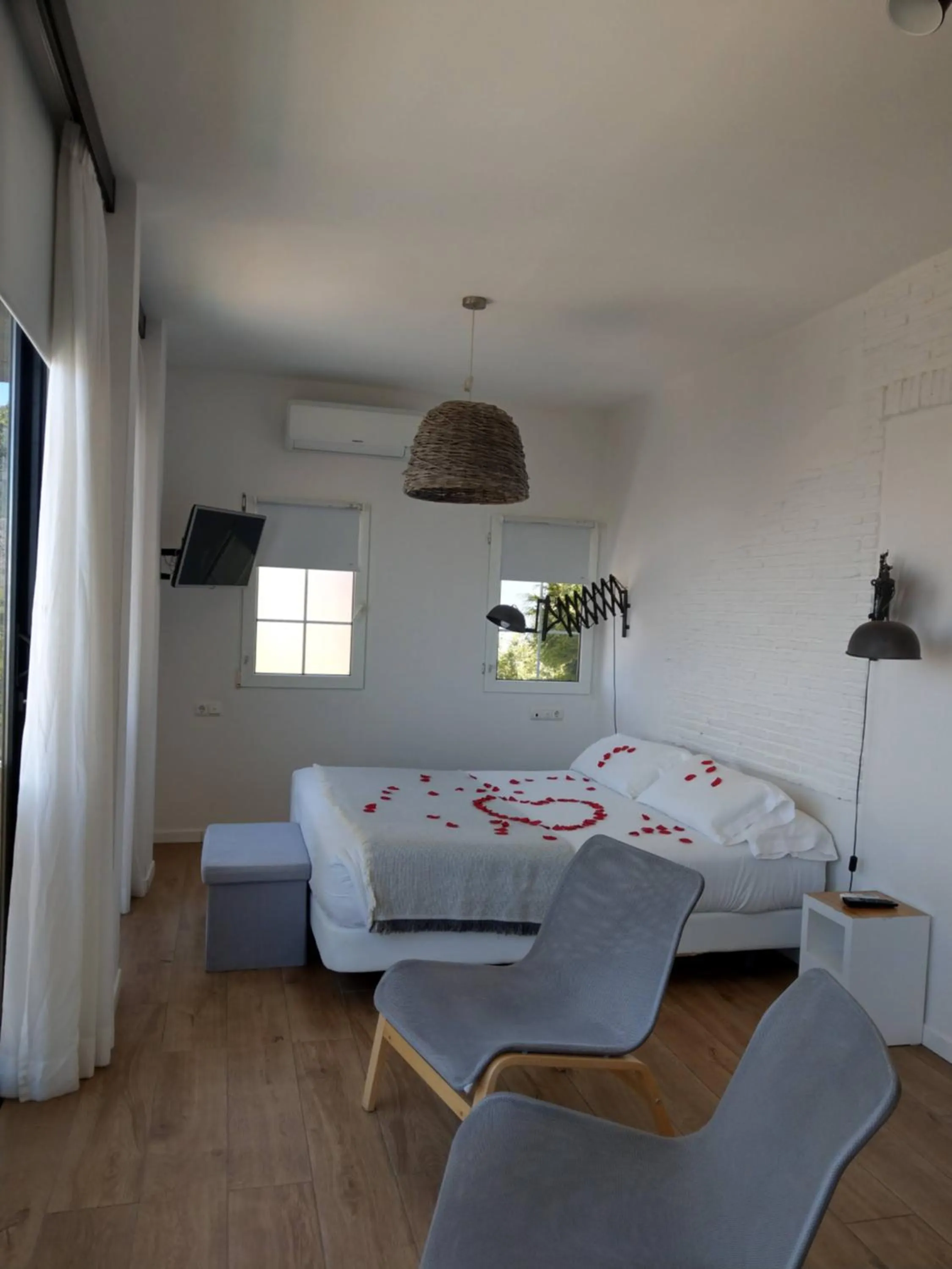 Bed in Hotel El Balcon de las nieves