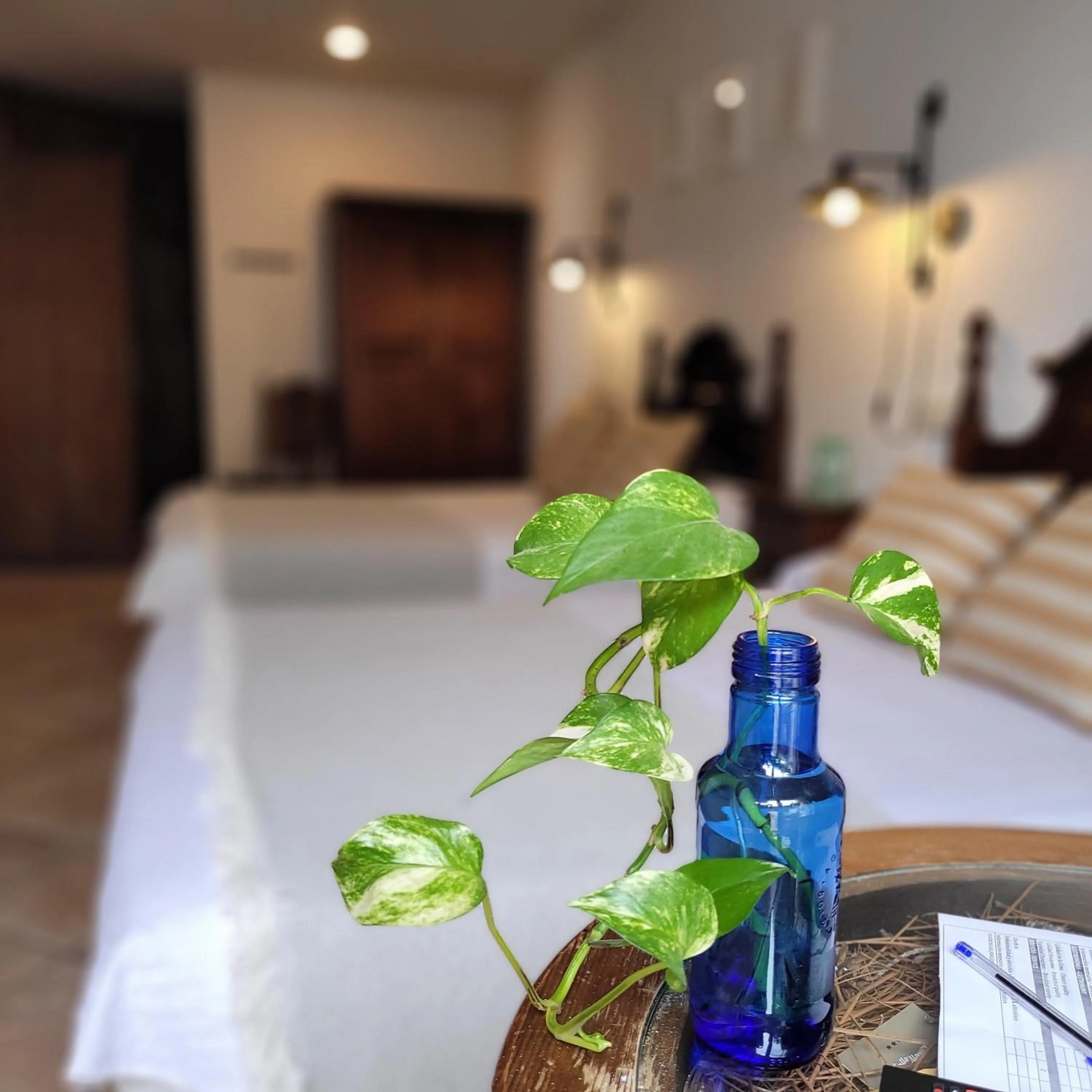 Bed in Hotel El Balcon de las nieves