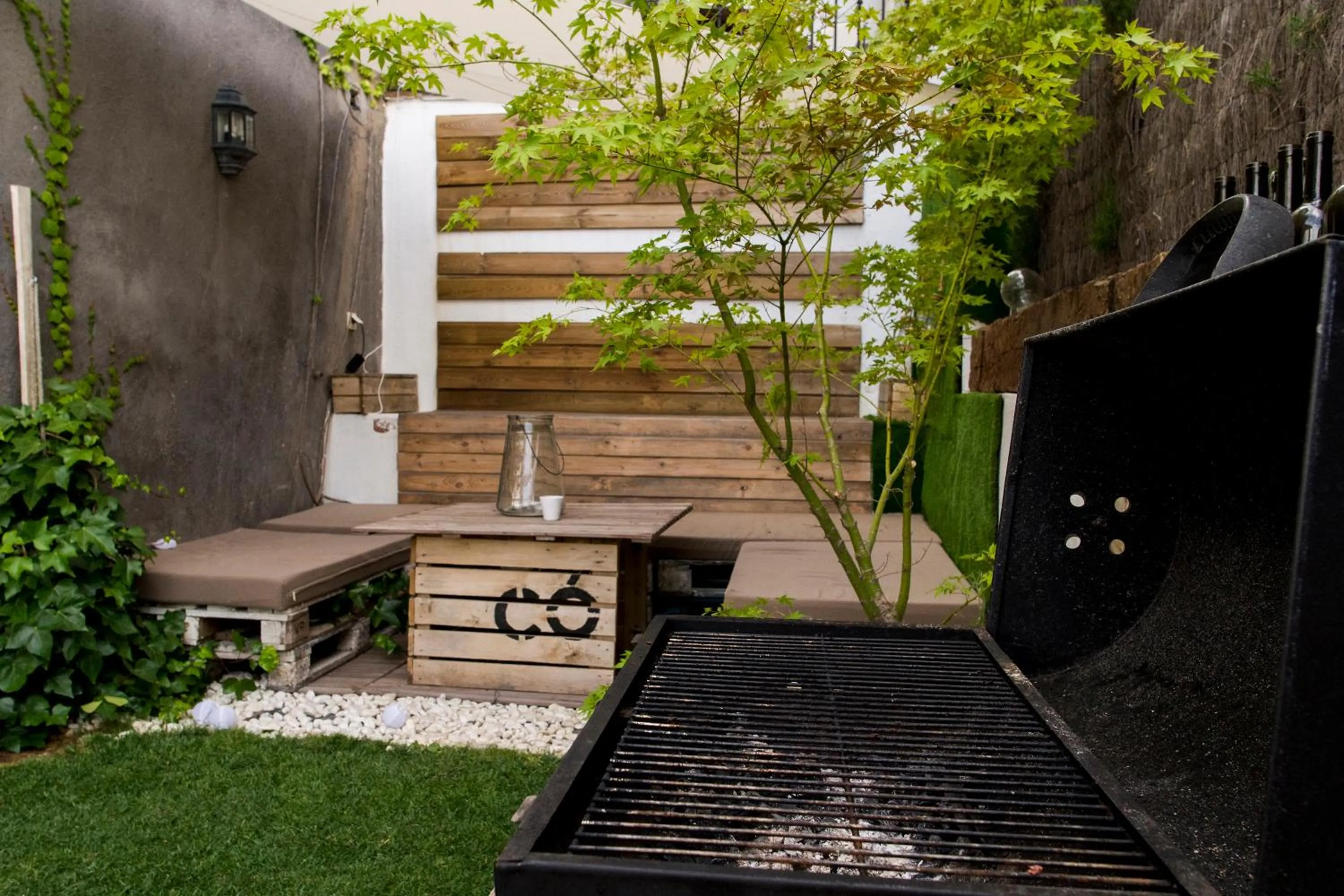BBQ facilities in Hotel El Balcon de las nieves