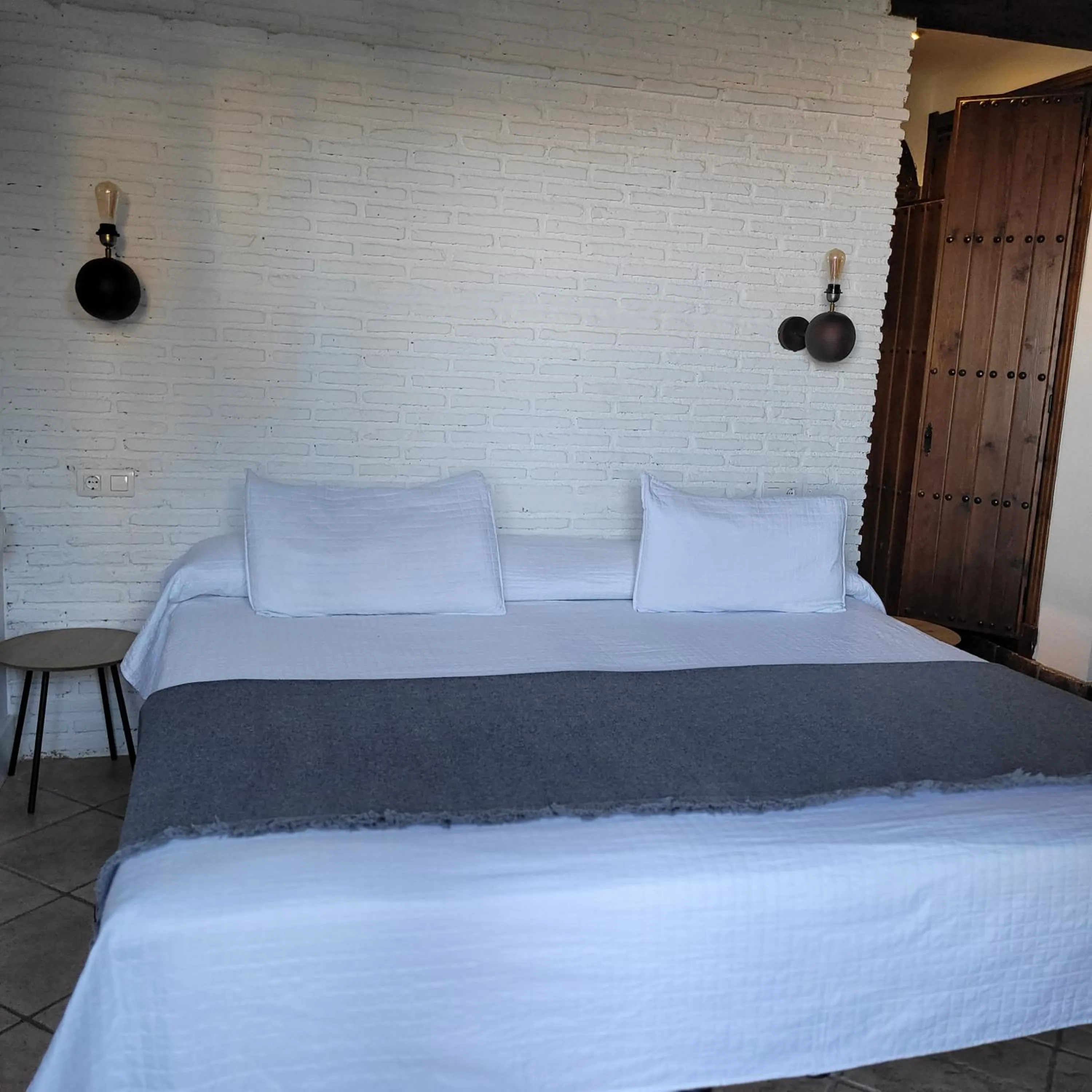 Bed in Hotel El Balcon de las nieves