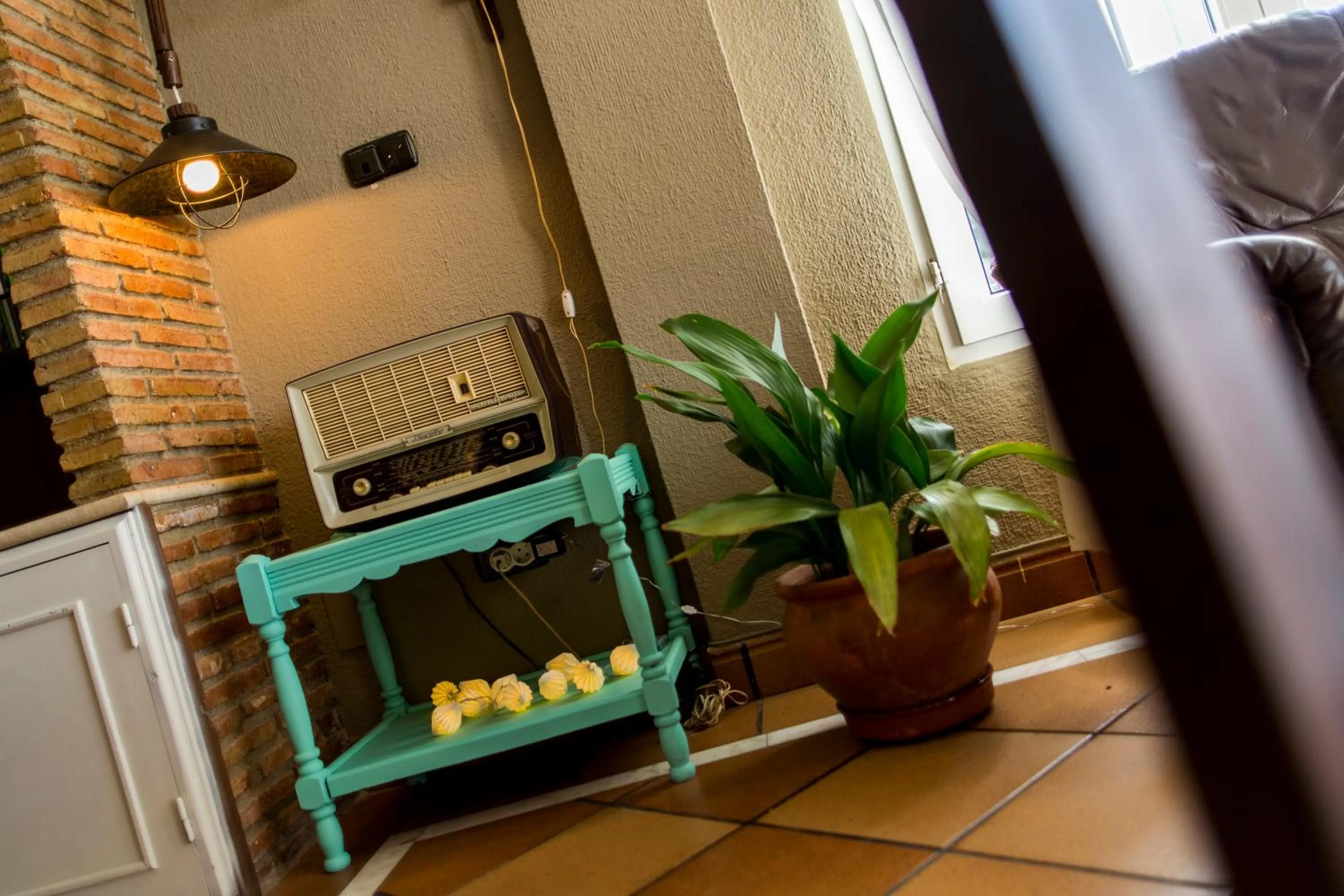 Decorative detail in Hotel El Balcon de las nieves
