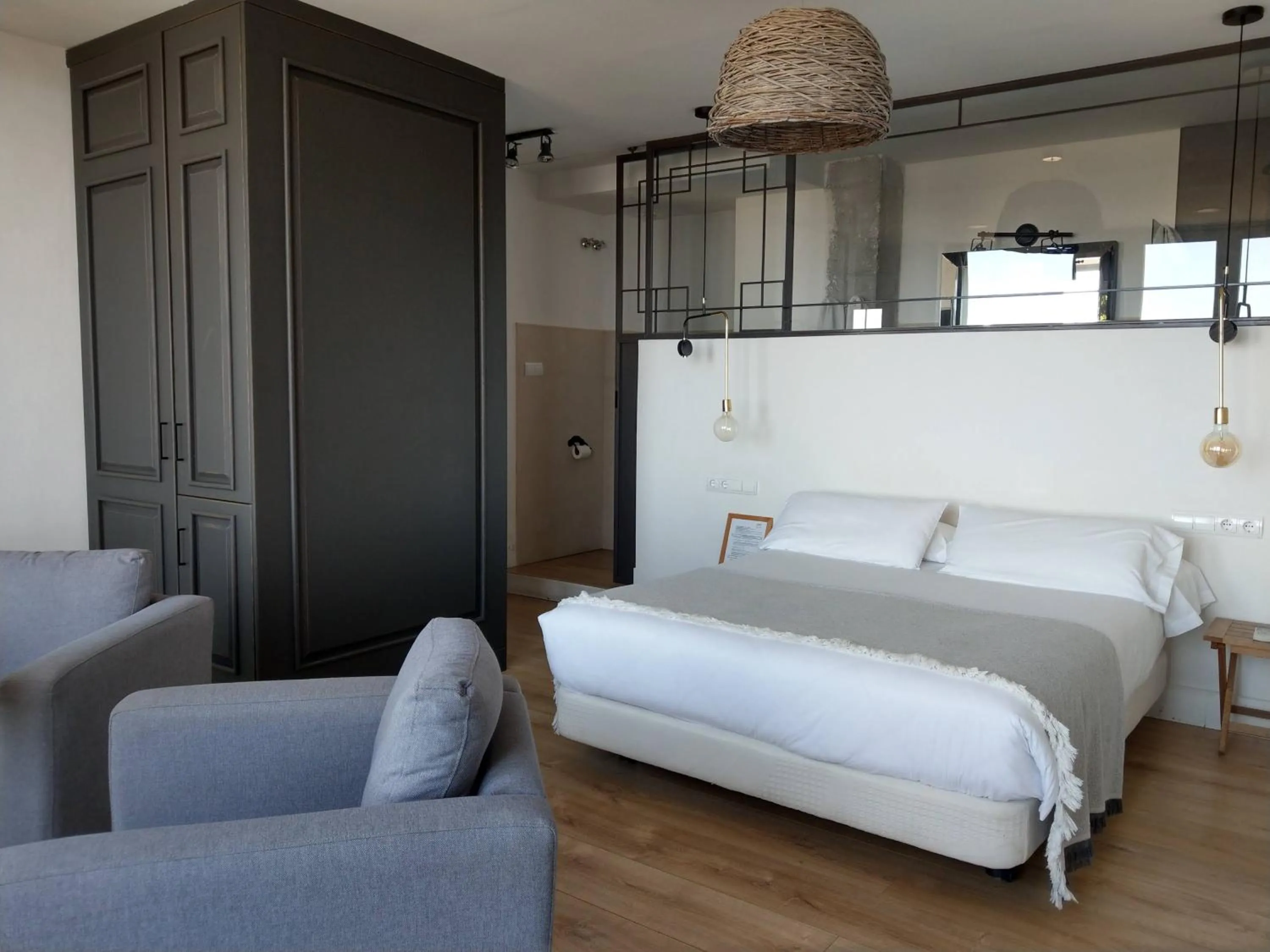 Bed in Hotel El Balcon de las nieves