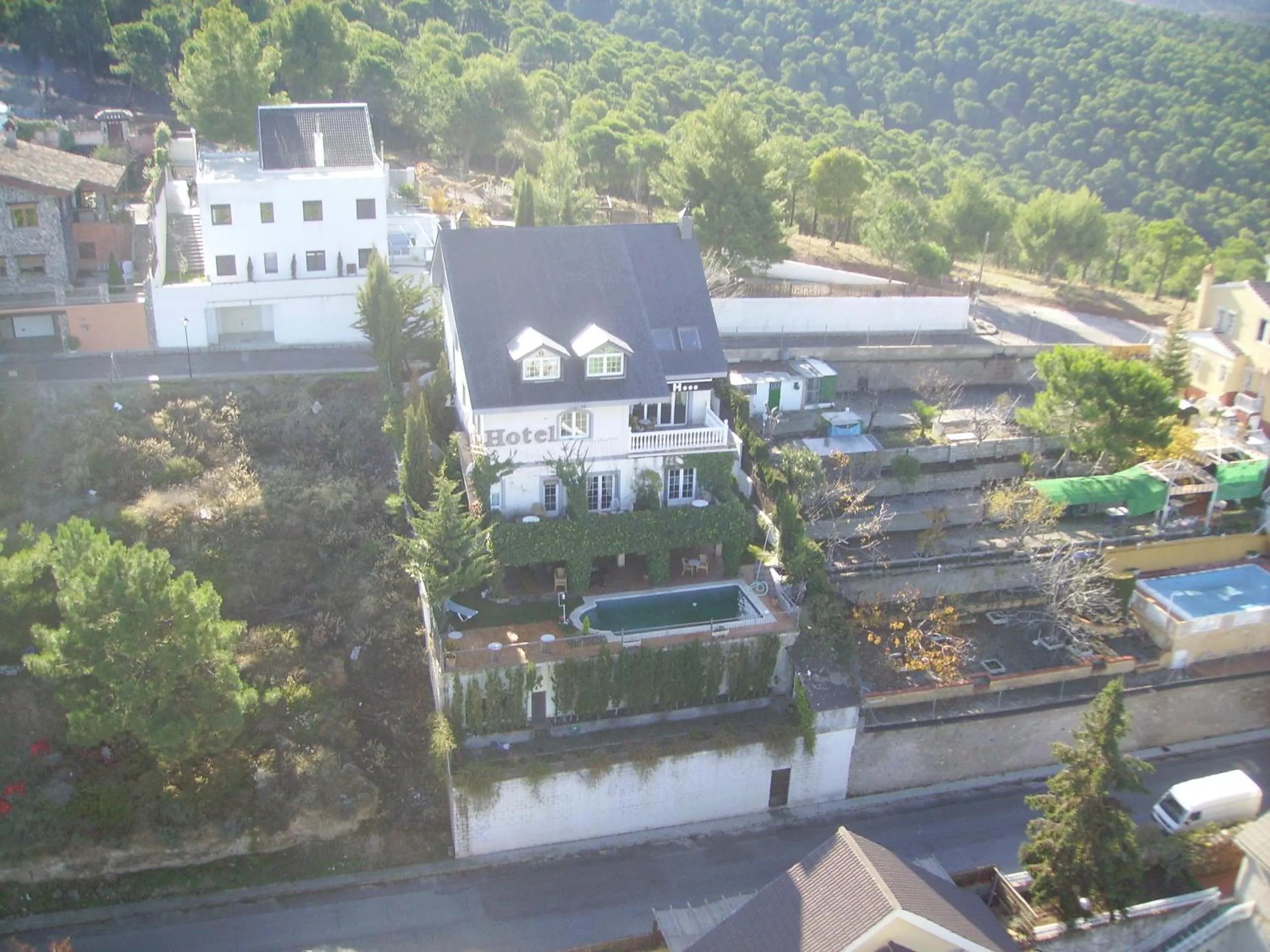 Facade/entrance in Hotel El Balcon de las nieves