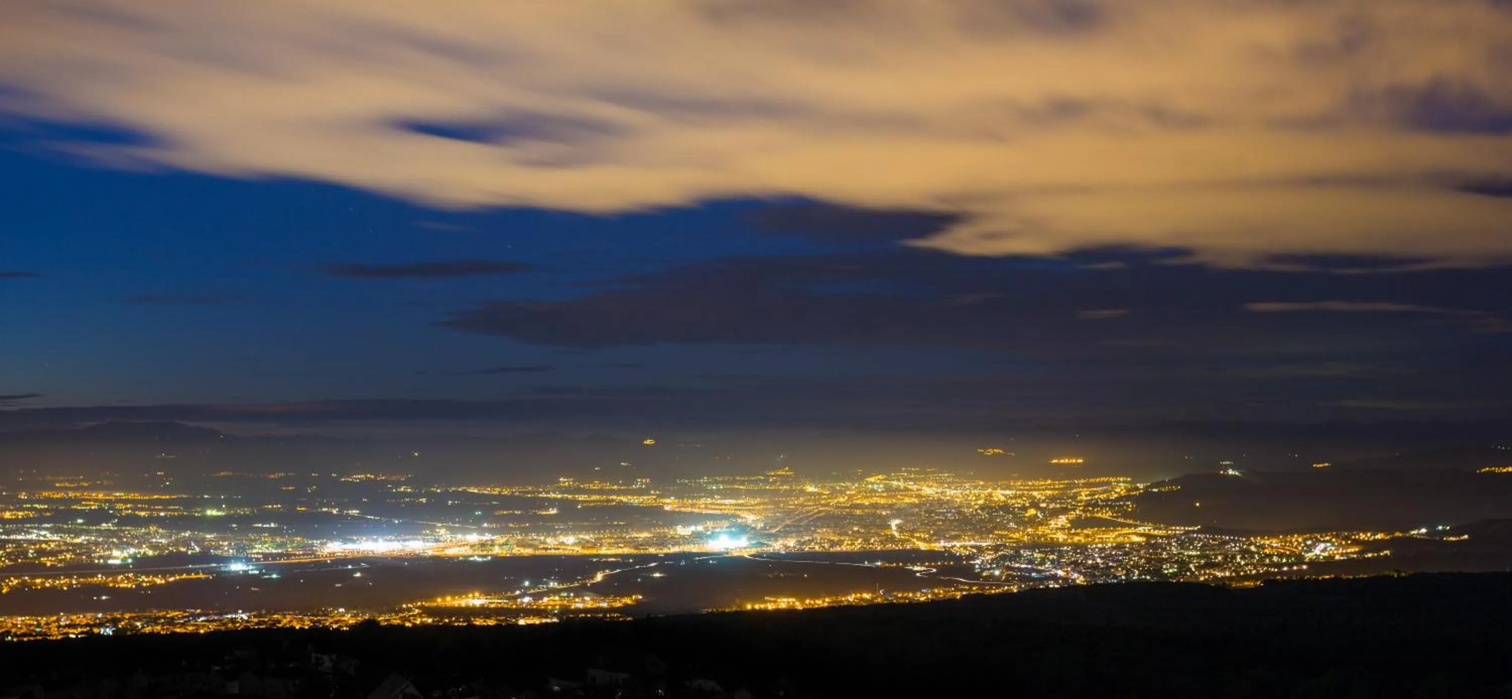 City view in Hotel El Balcon de las nieves
