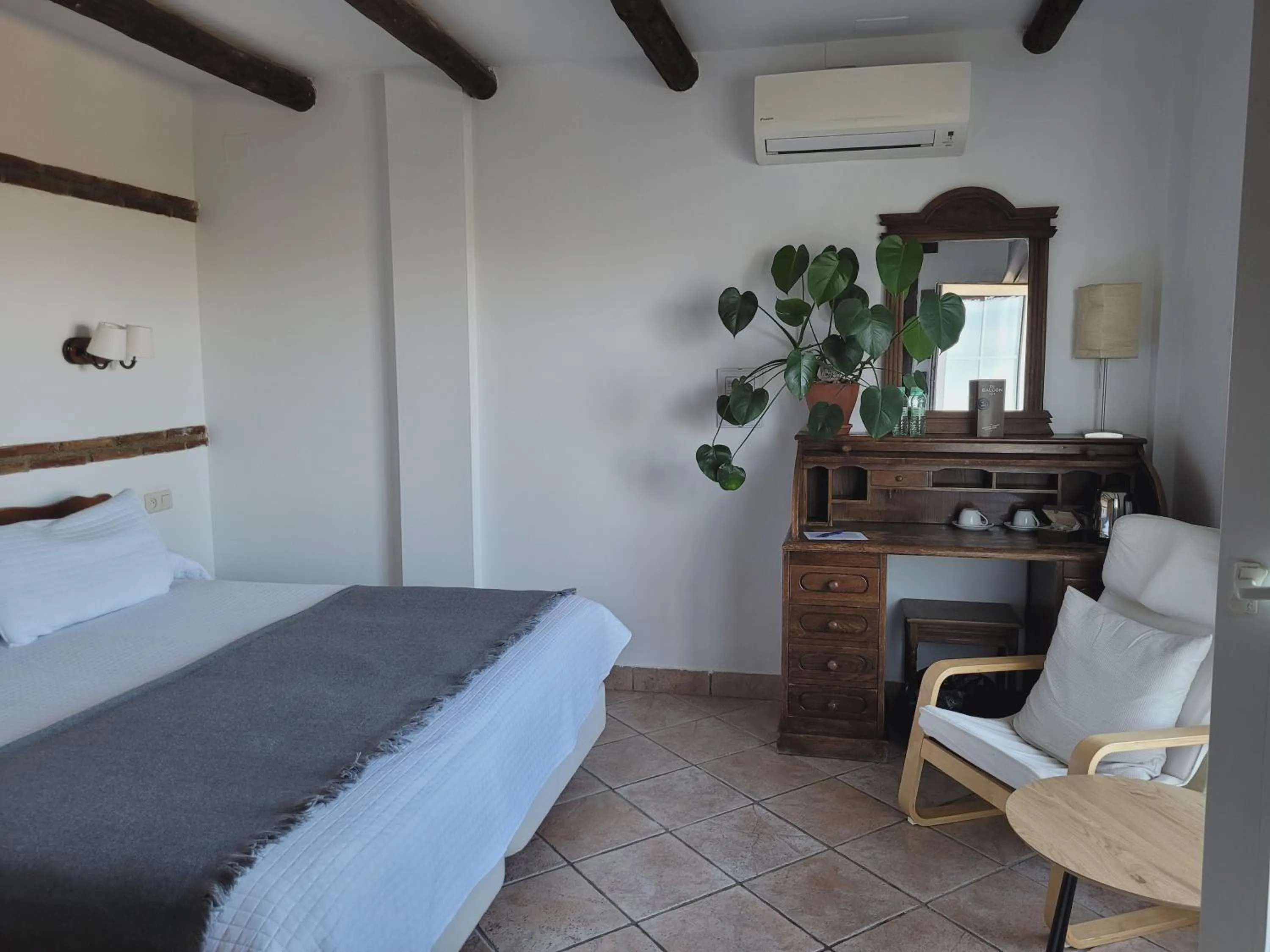 Bed in Hotel El Balcon de las nieves