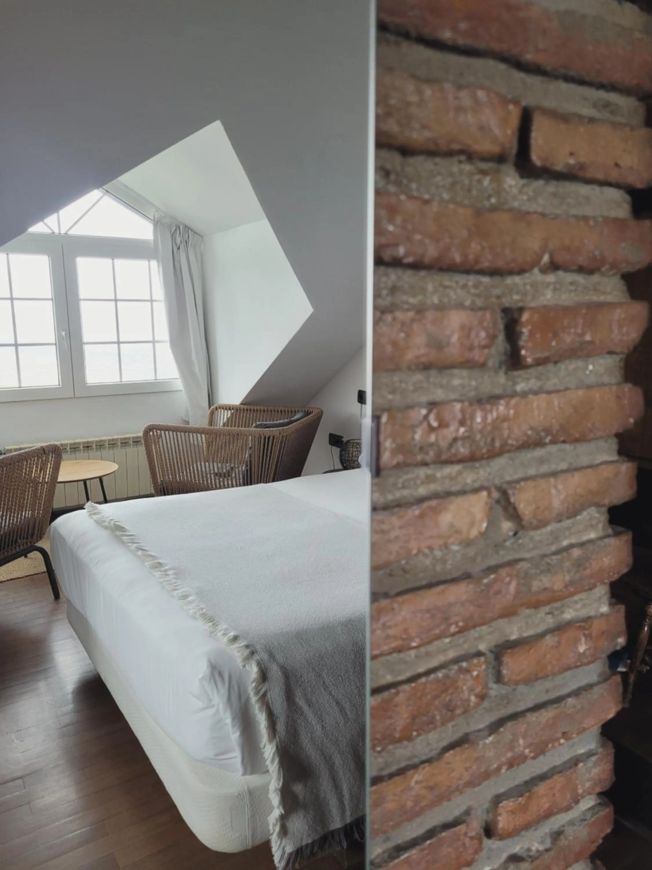 Bed in Hotel El Balcon de las nieves