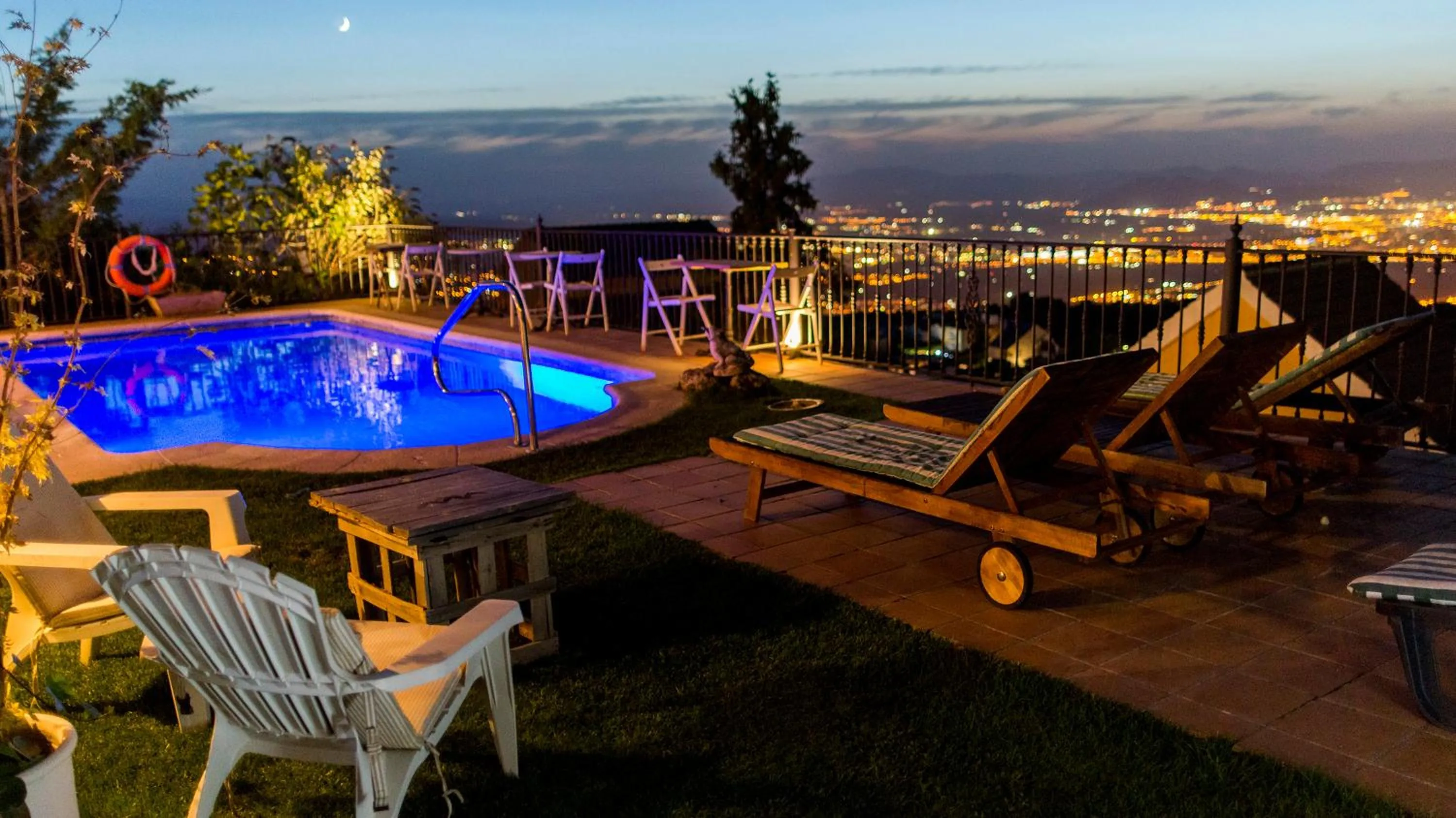 Garden in Hotel El Balcon de las nieves