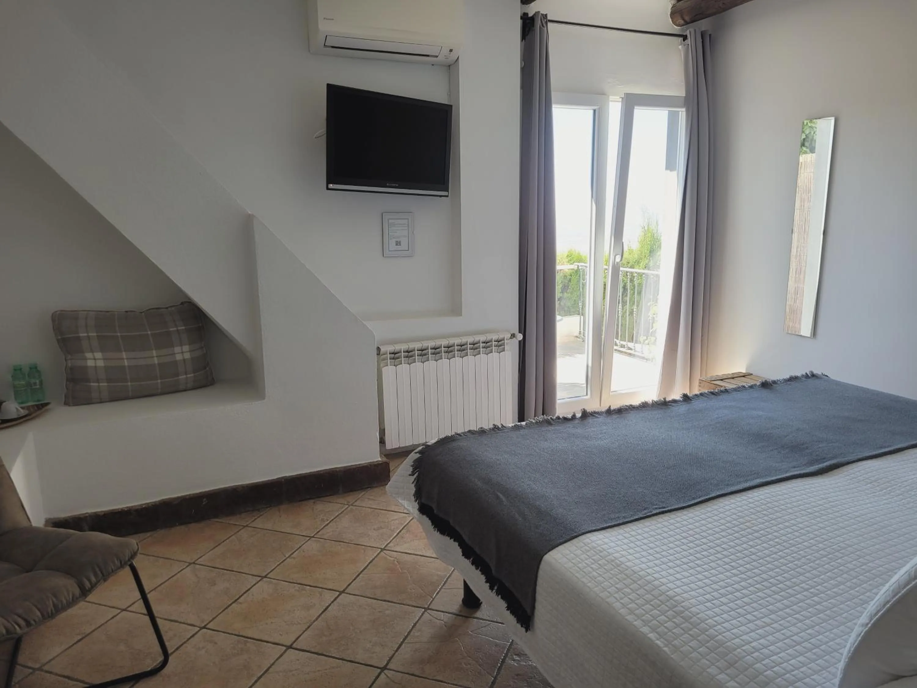 Bed in Hotel El Balcon de las nieves