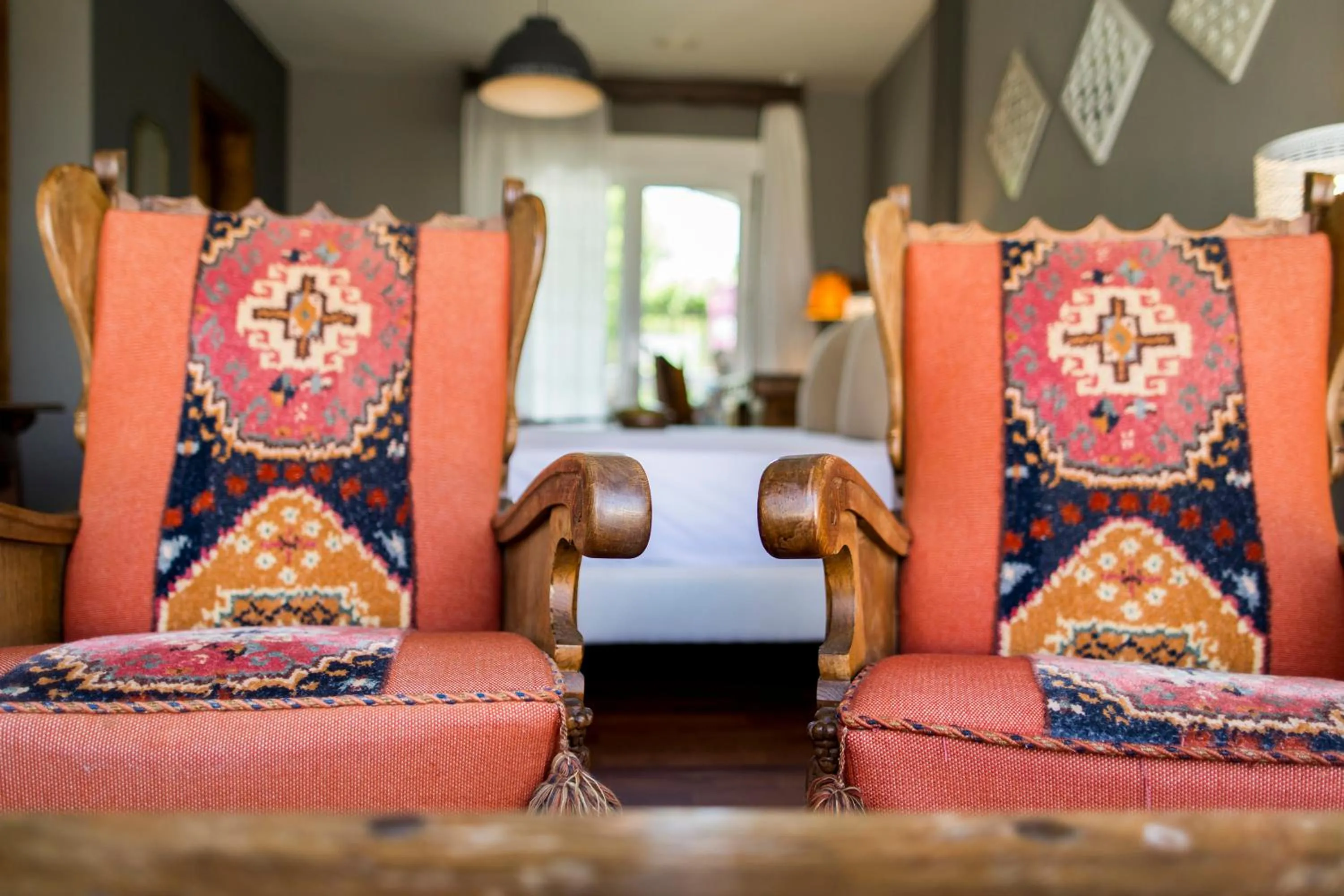 Decorative detail in Hotel El Balcon de las nieves