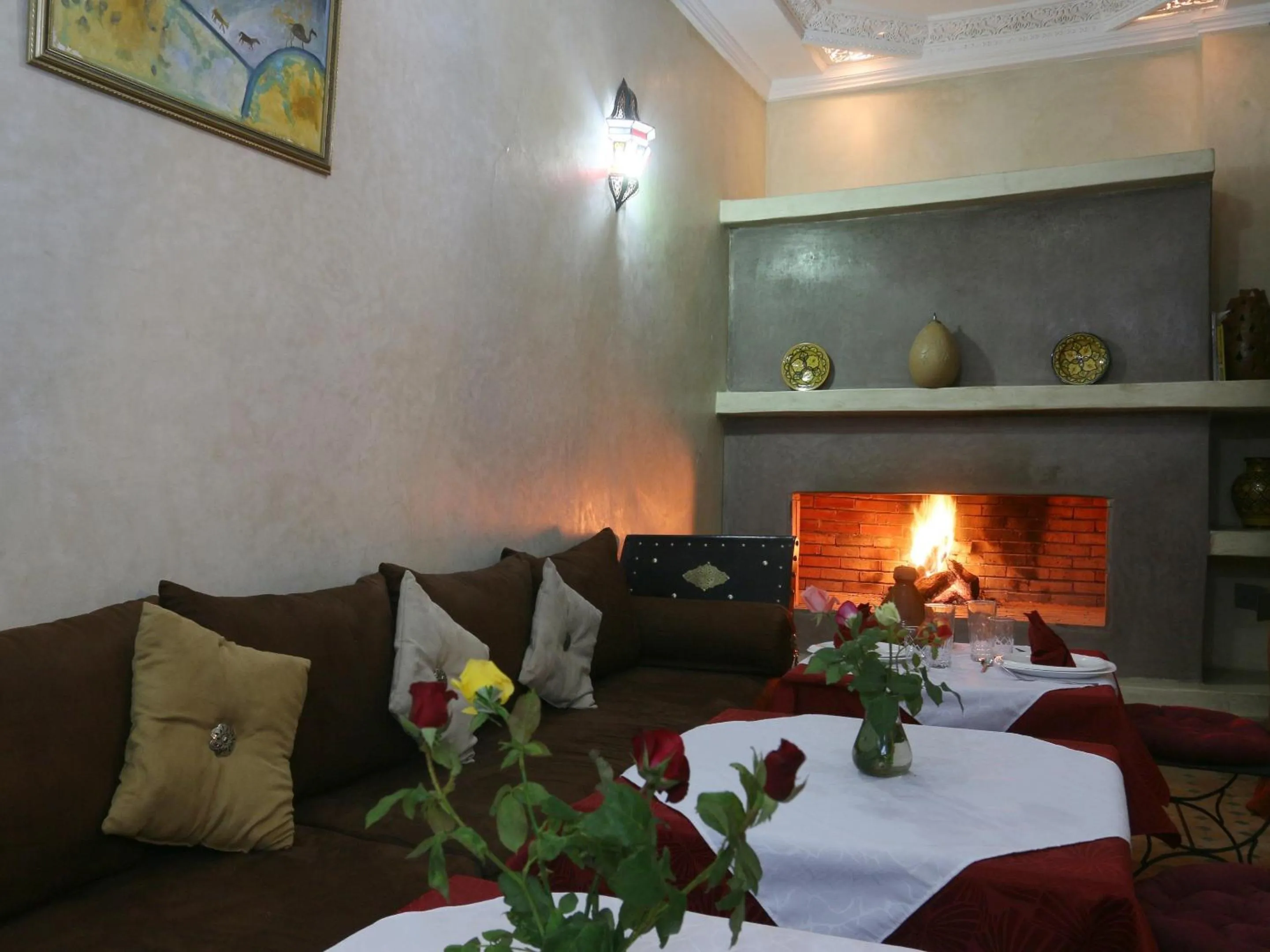 Living room in Riad El Bellar