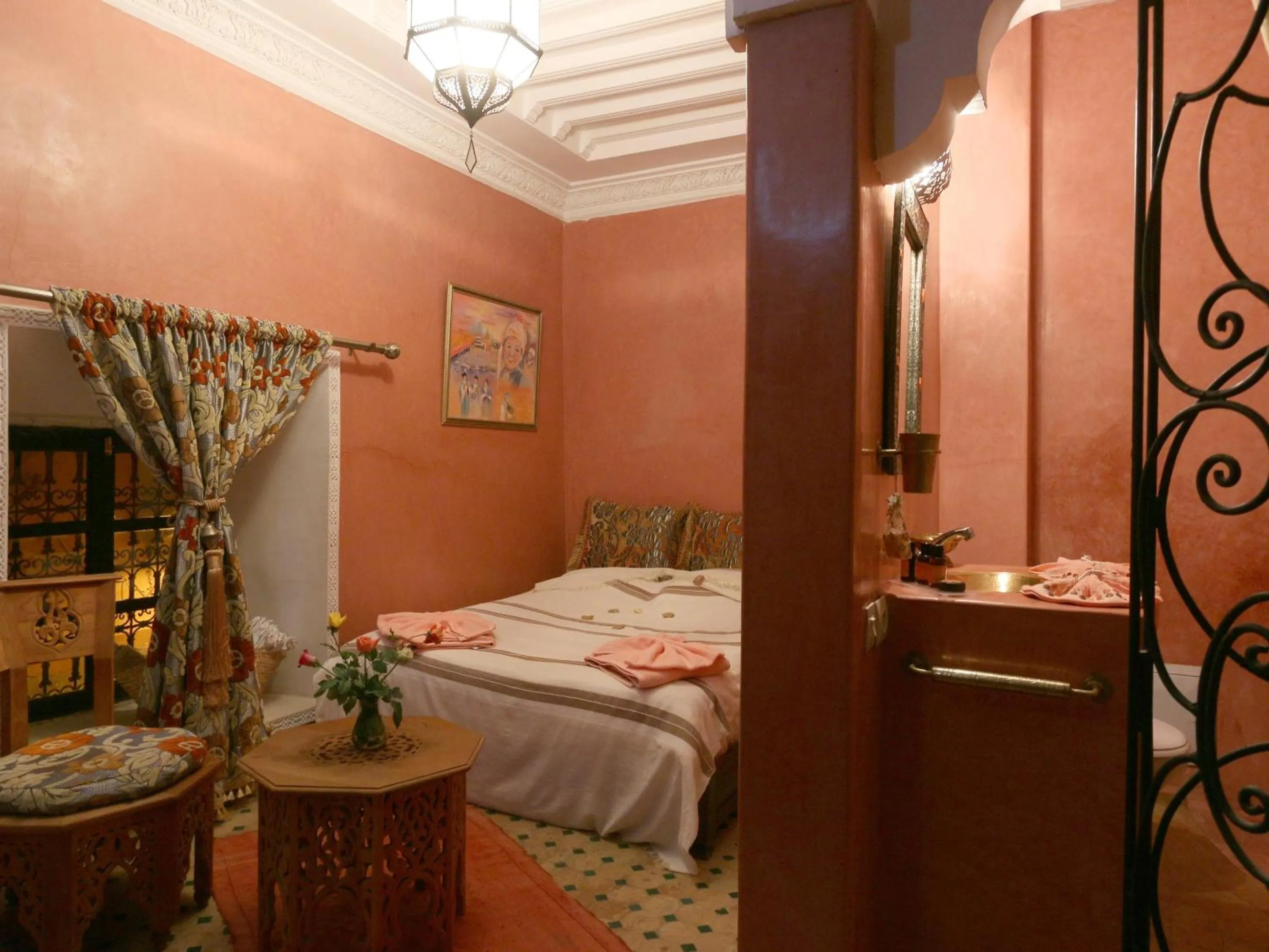 Bedroom, Bed in Riad El Bellar