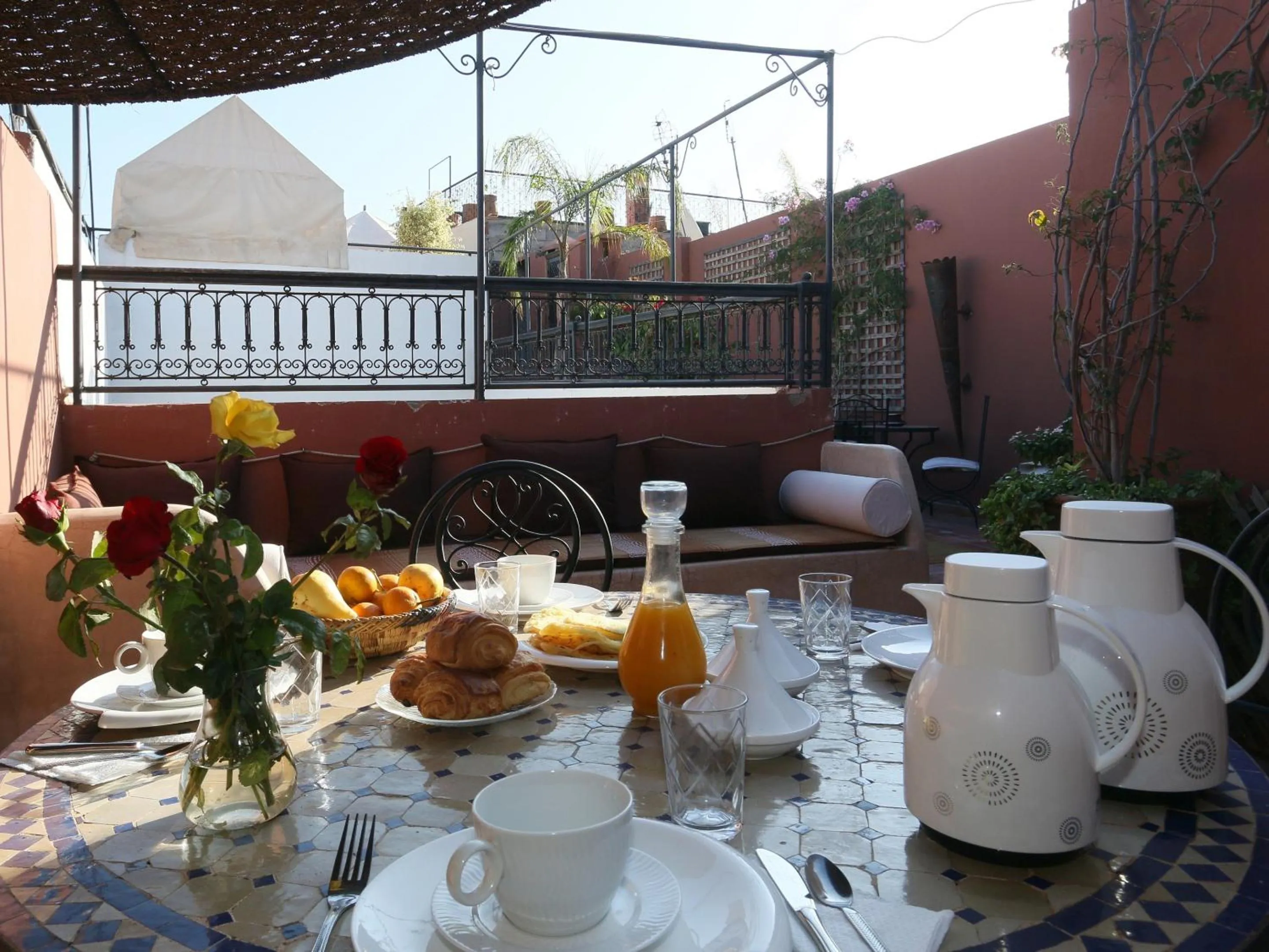 Balcony/Terrace in Riad El Bellar