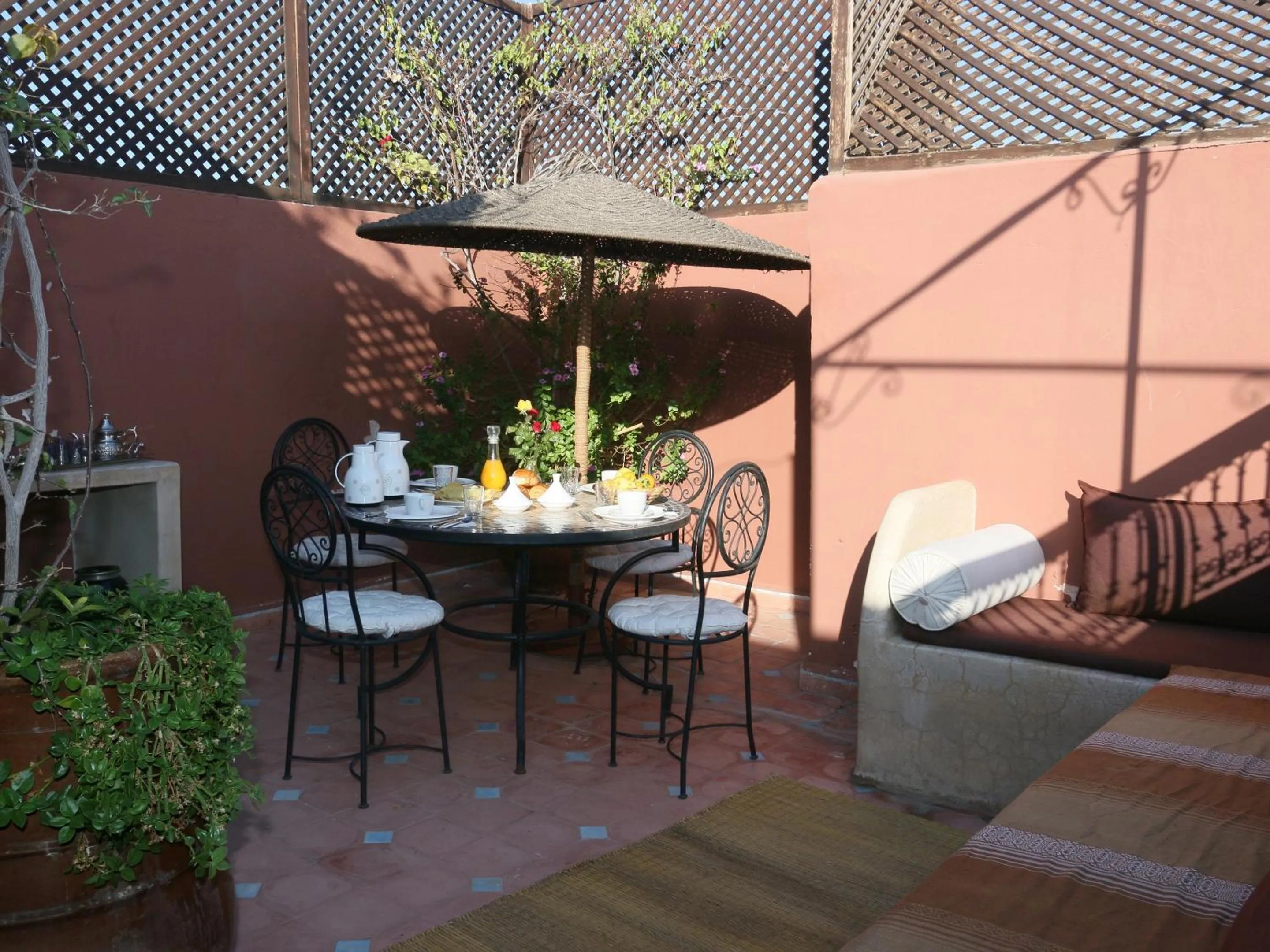 Balcony/Terrace in Riad El Bellar