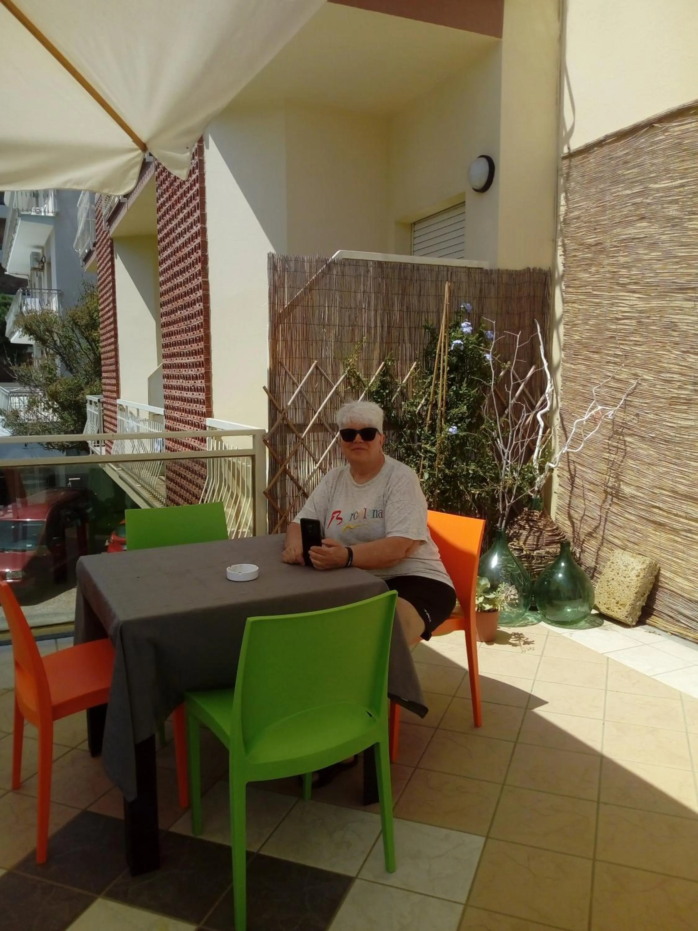 Patio in Hotel Buenos Aires