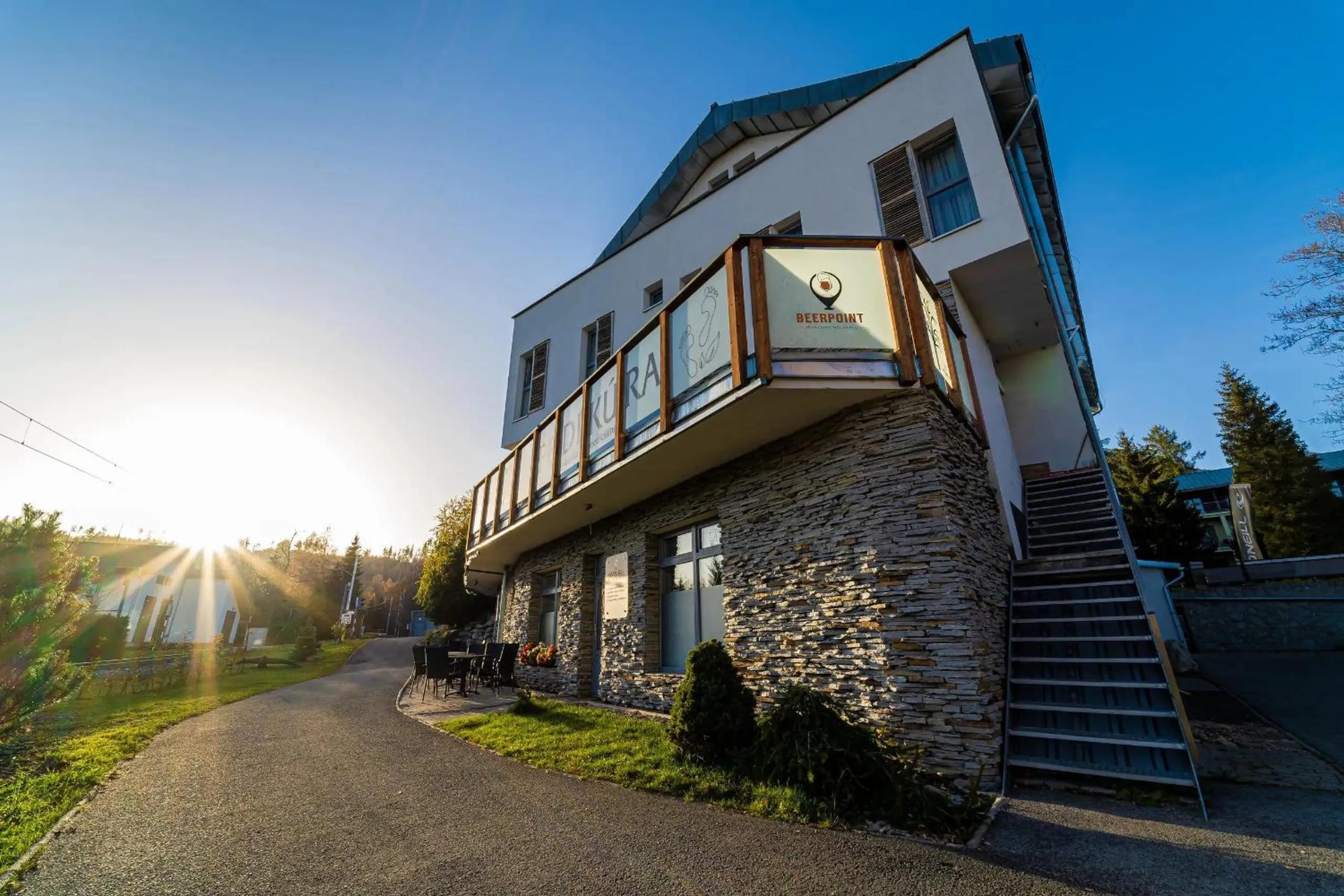 Property building in Aparthotel Belveder