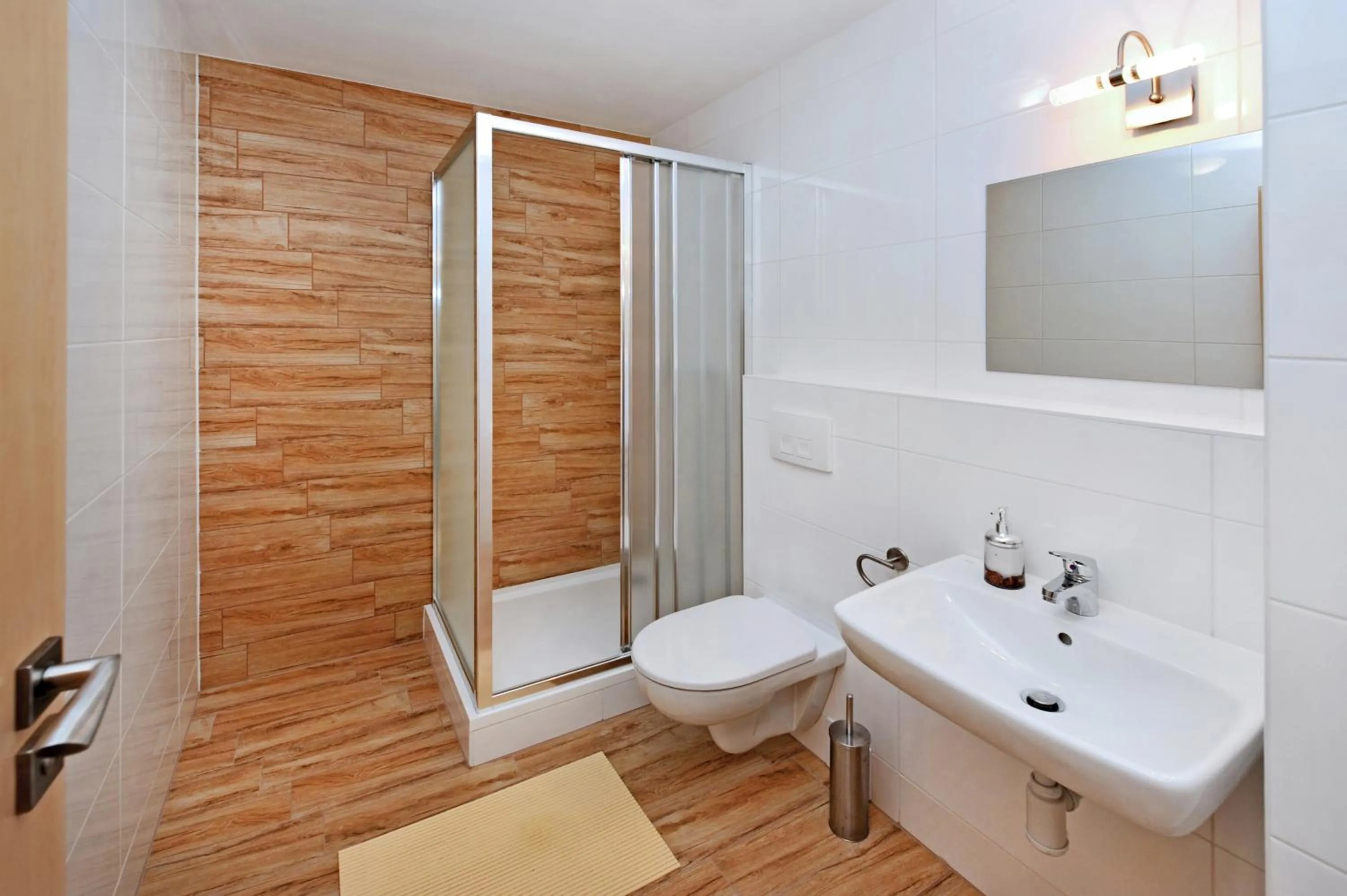 Shower in Aparthotel Belveder