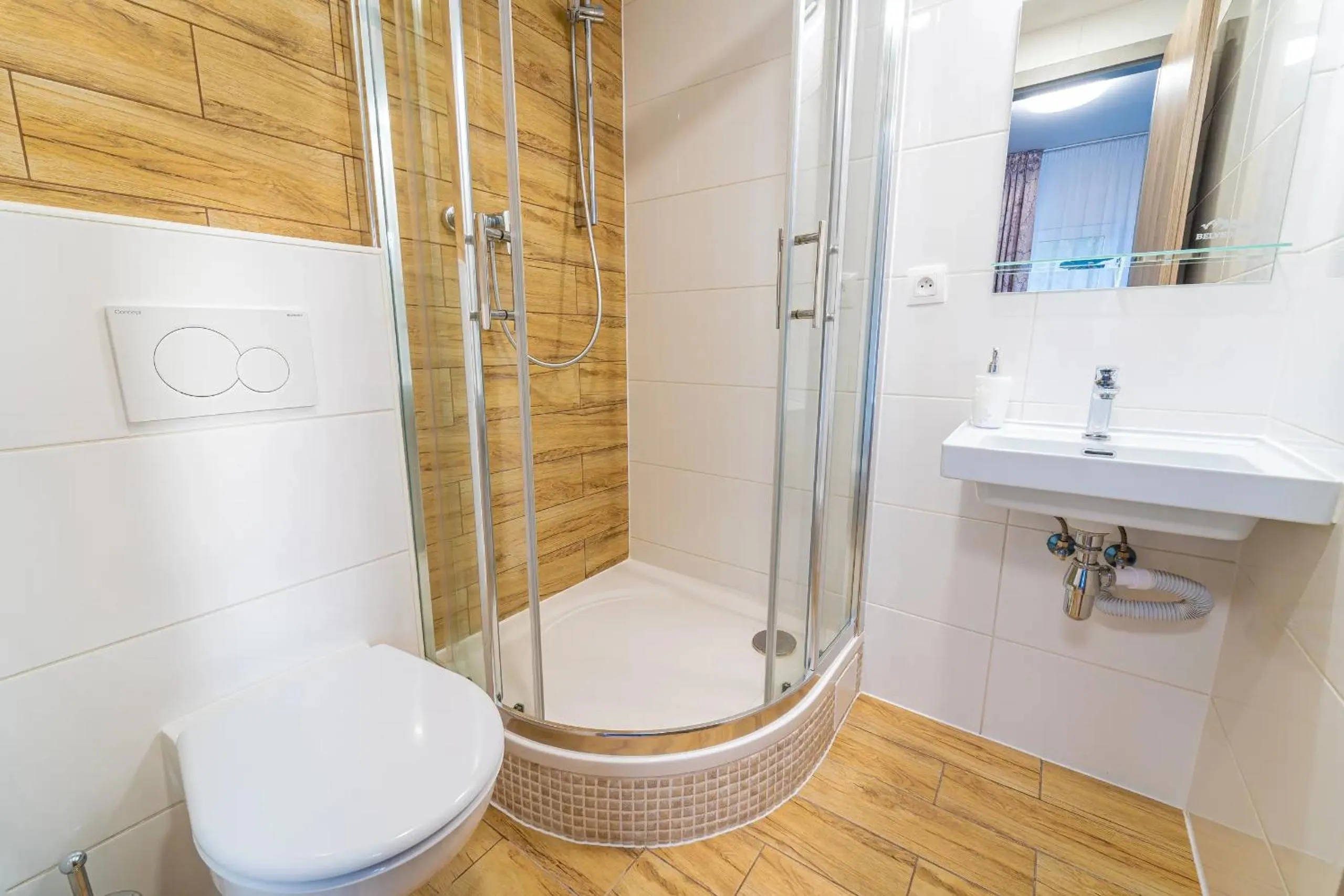 Shower in Aparthotel Belveder