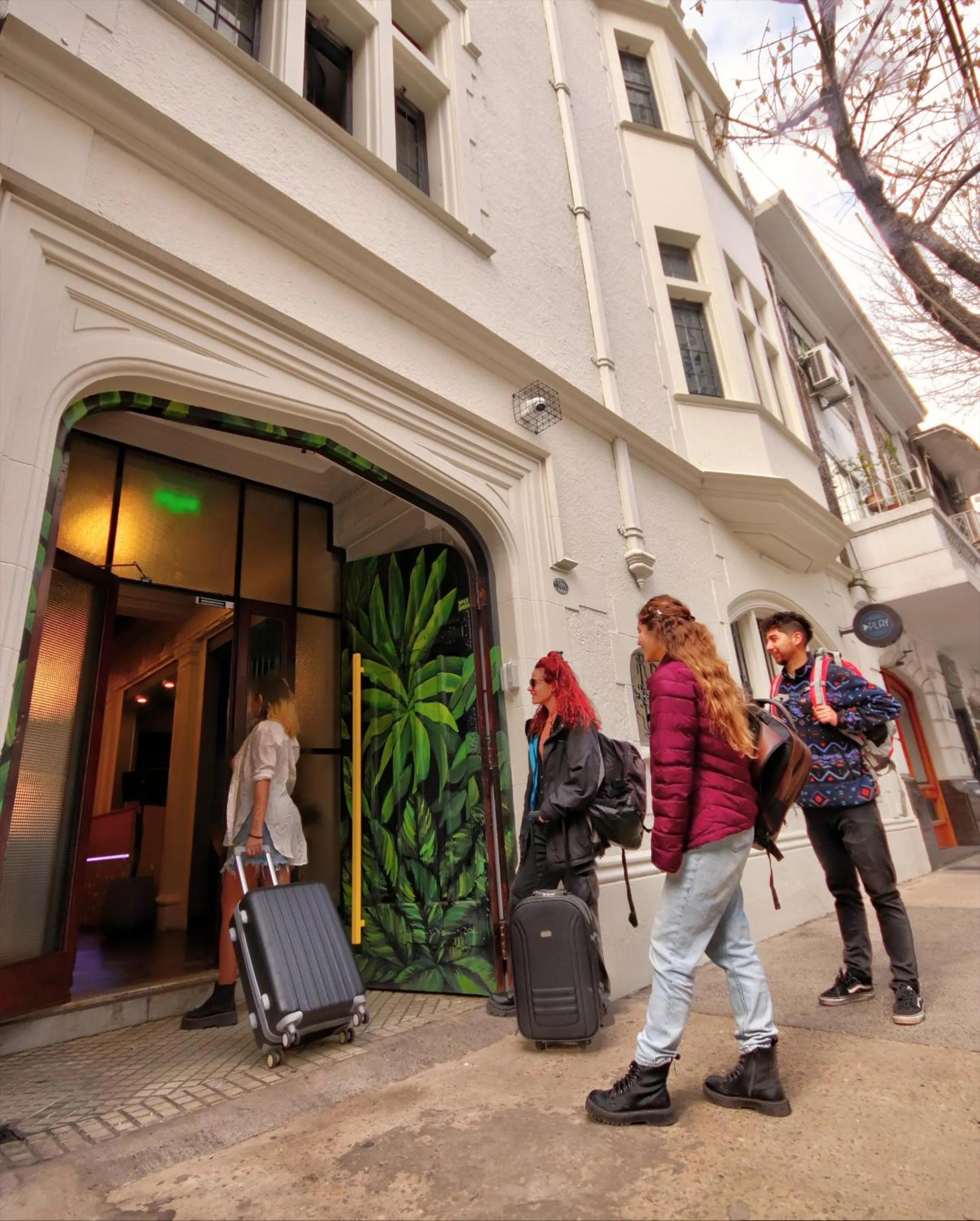 Day in Play Hostel Garden