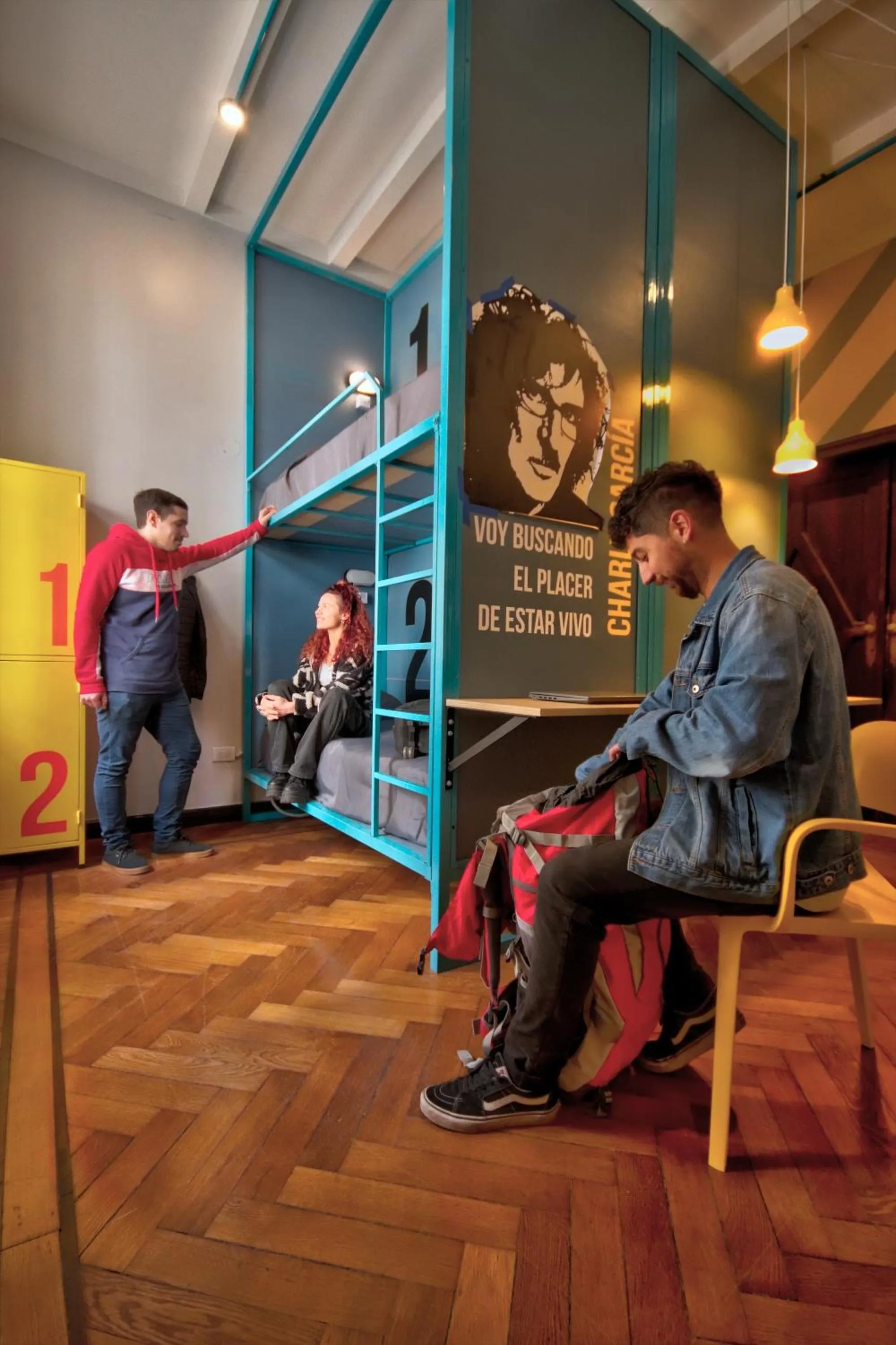 Living room in Play Hostel Garden