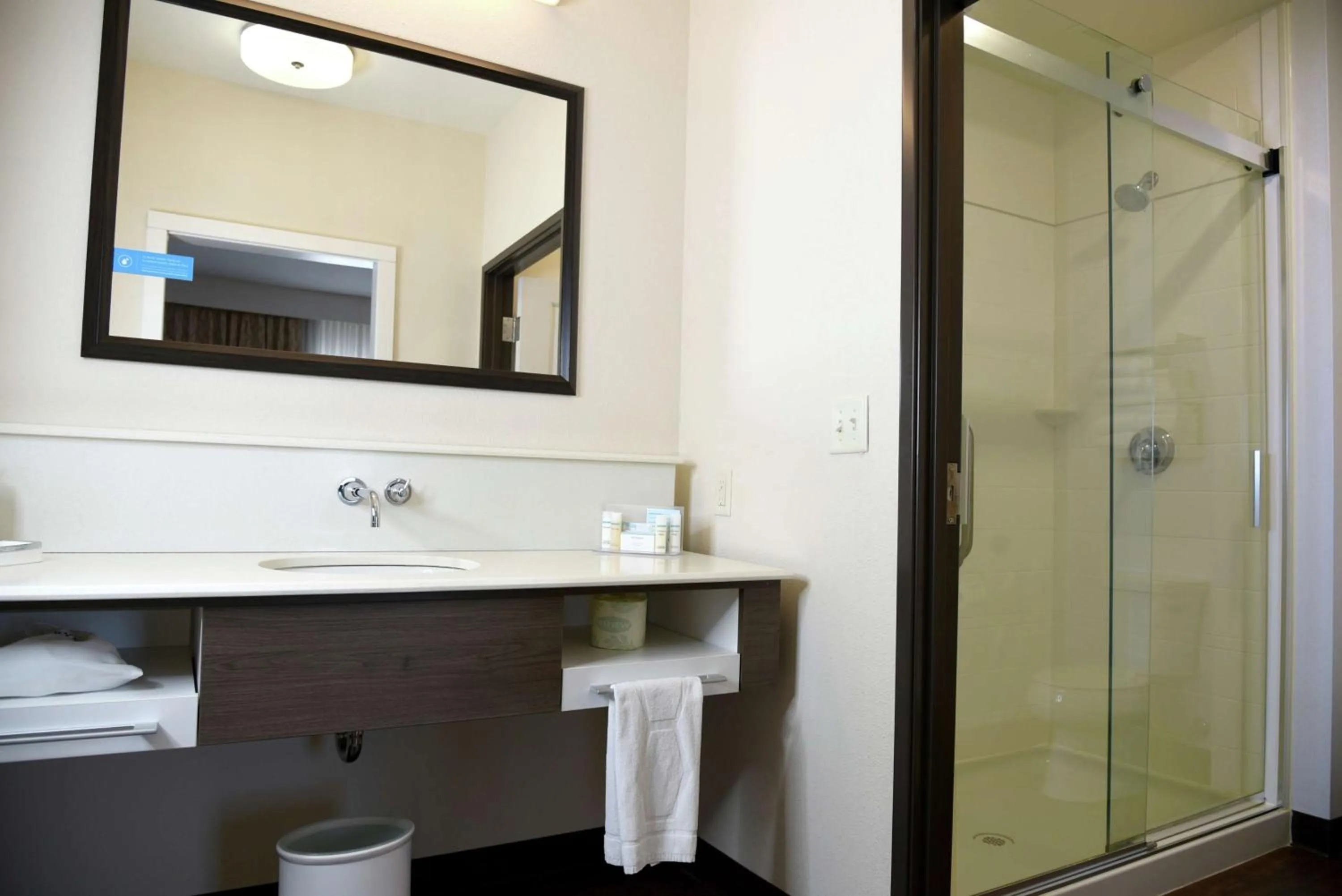 Bathroom in Hampton Inn Kalamazoo