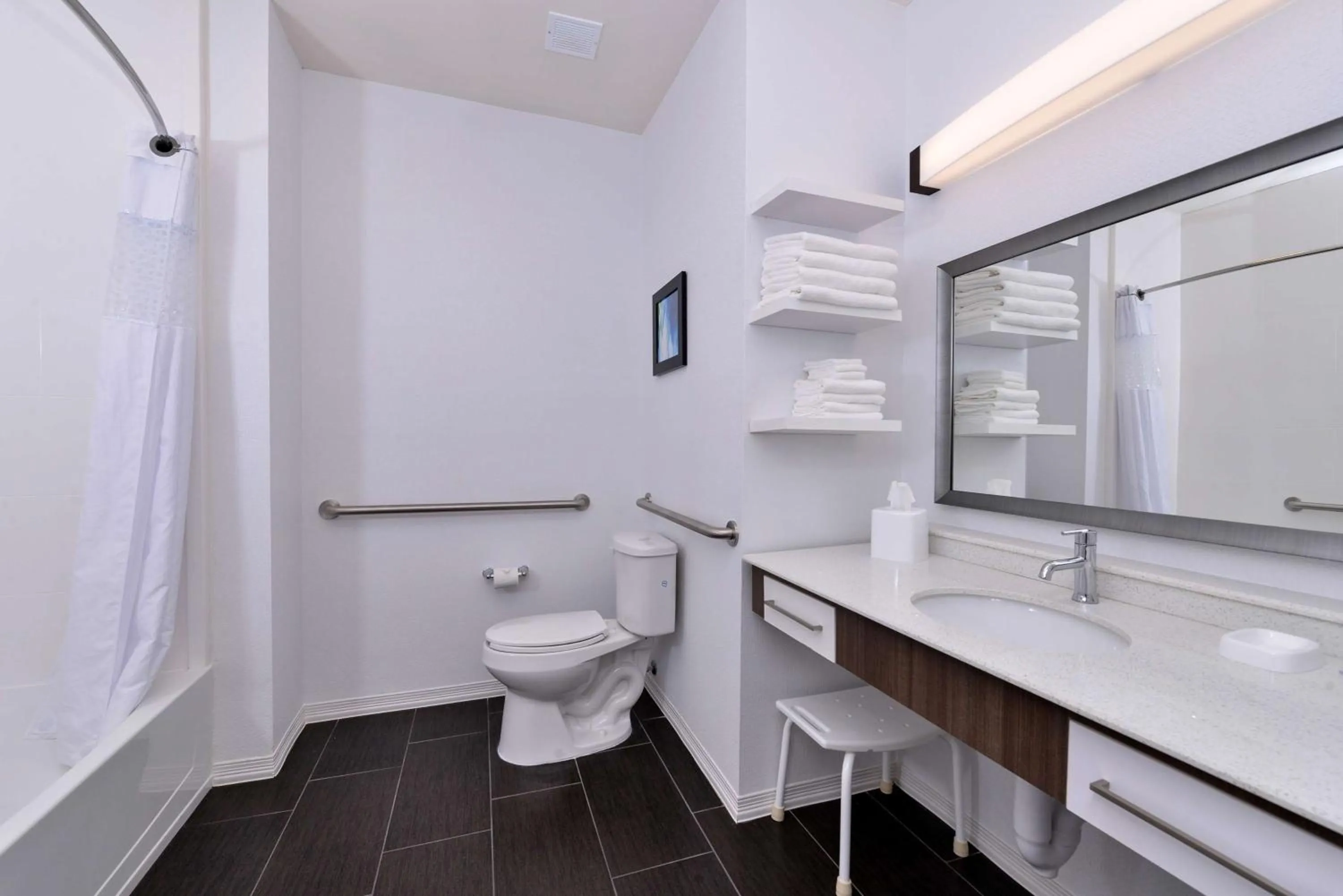 Bathroom in Hampton Inn Broussard-Lafayette